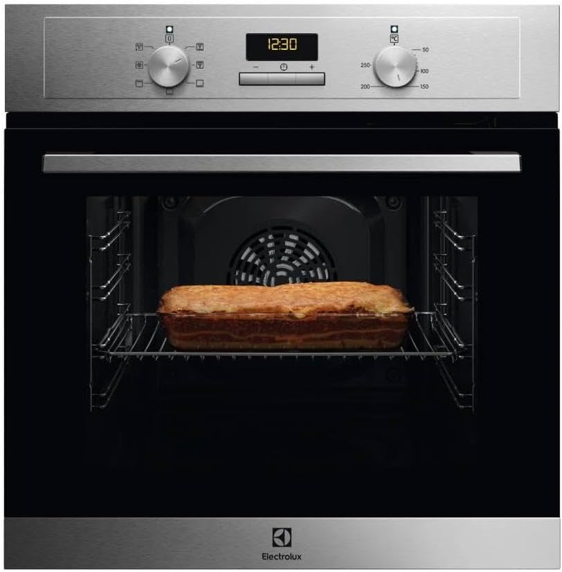ELECTROLUX EOH3H00BX four, 60 cm, 65 L, acier inoxydable