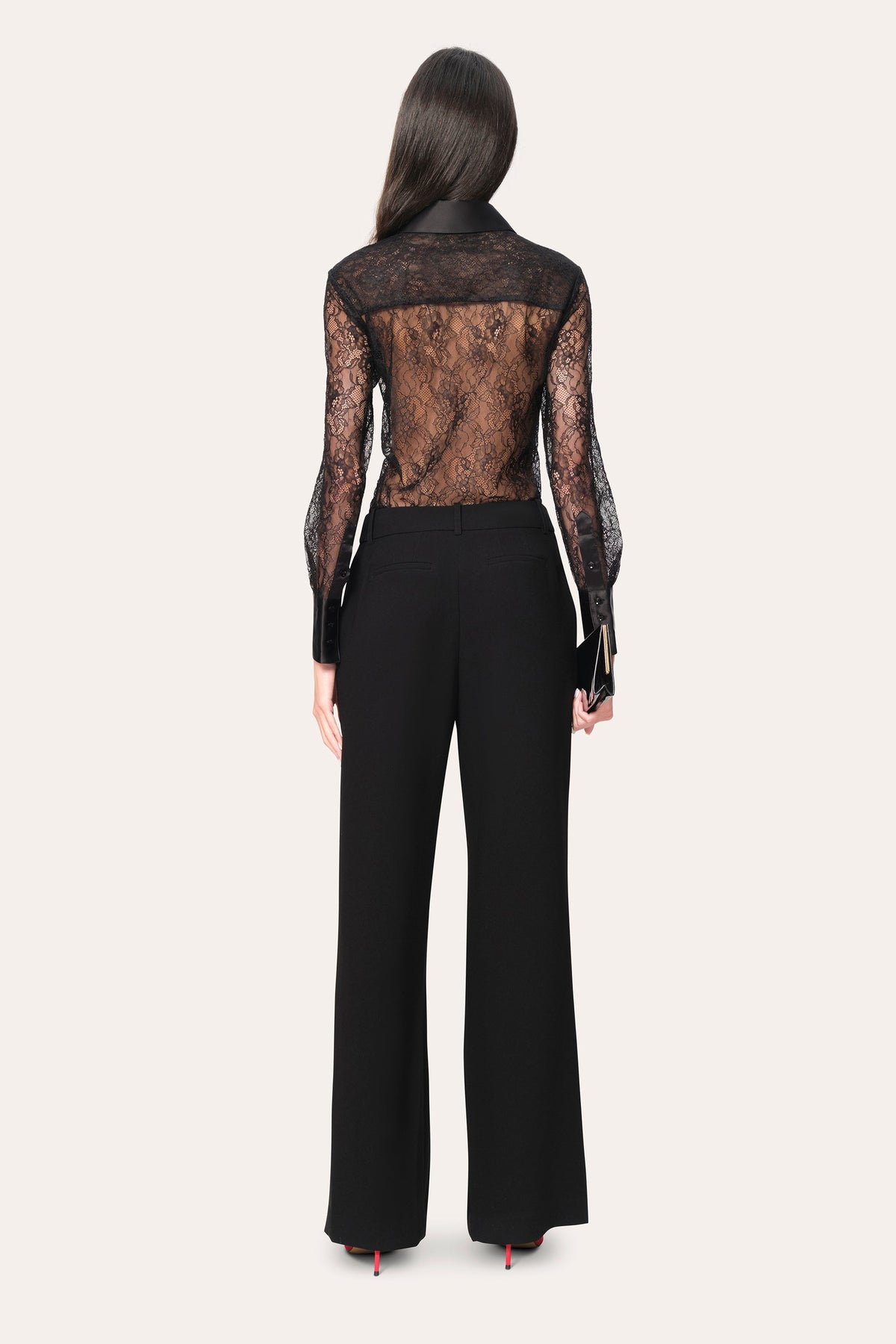 Laced Trim Blouse