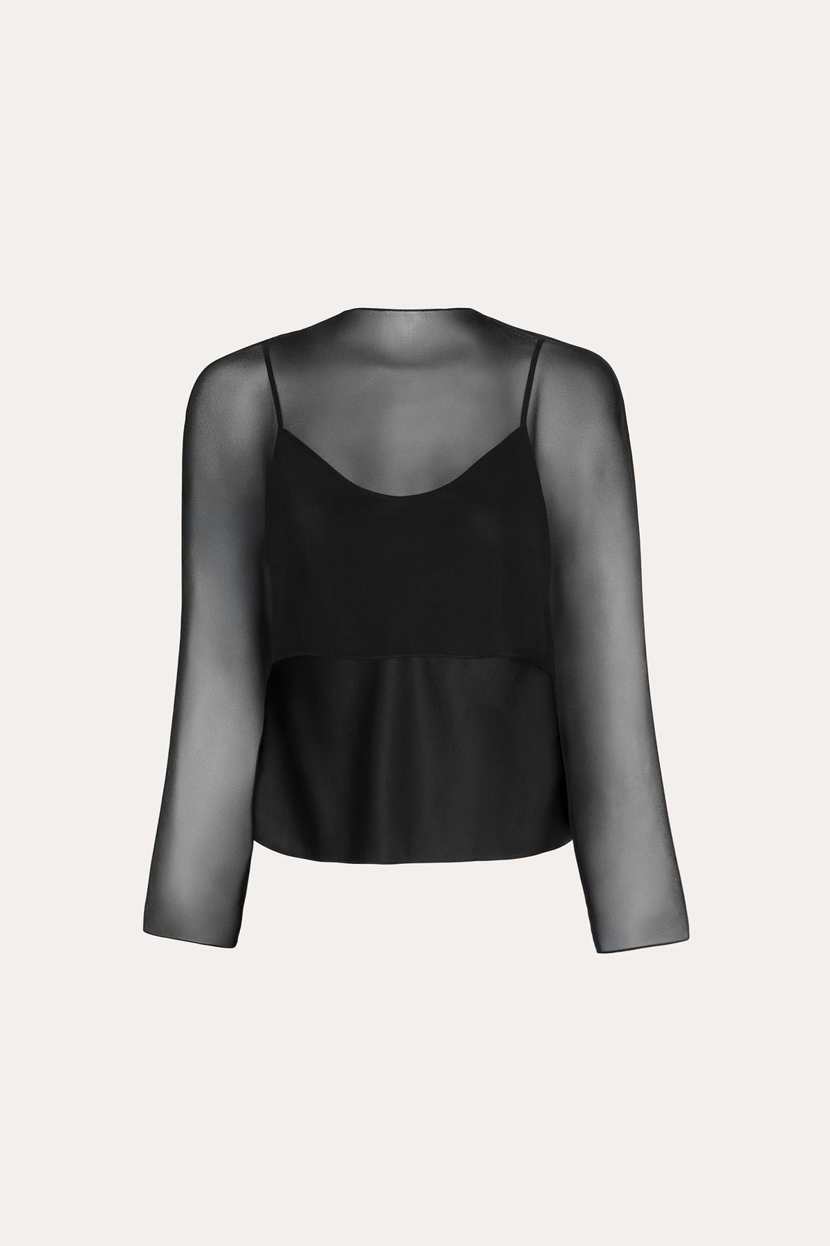Sienna Silk Overlay Blouse