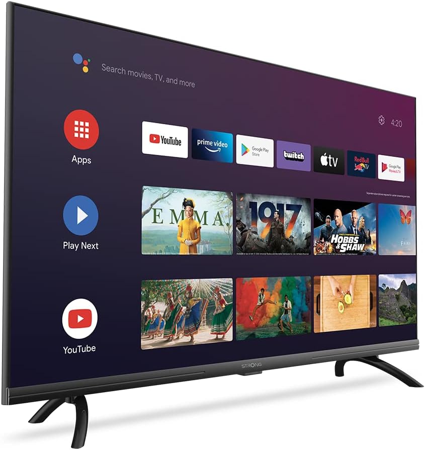 Téléviseur SRT40FD5553, 40 pouces, noir, Full HD, STRONG