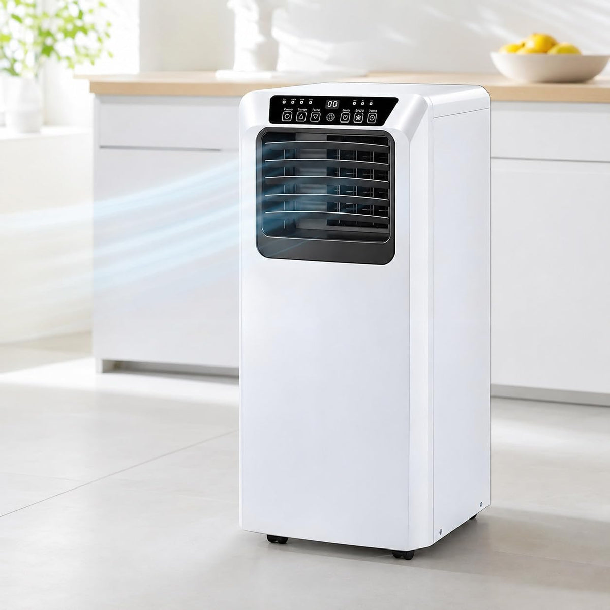 Climatiseur portable, 9000 BTU, mobile, Beachtiful