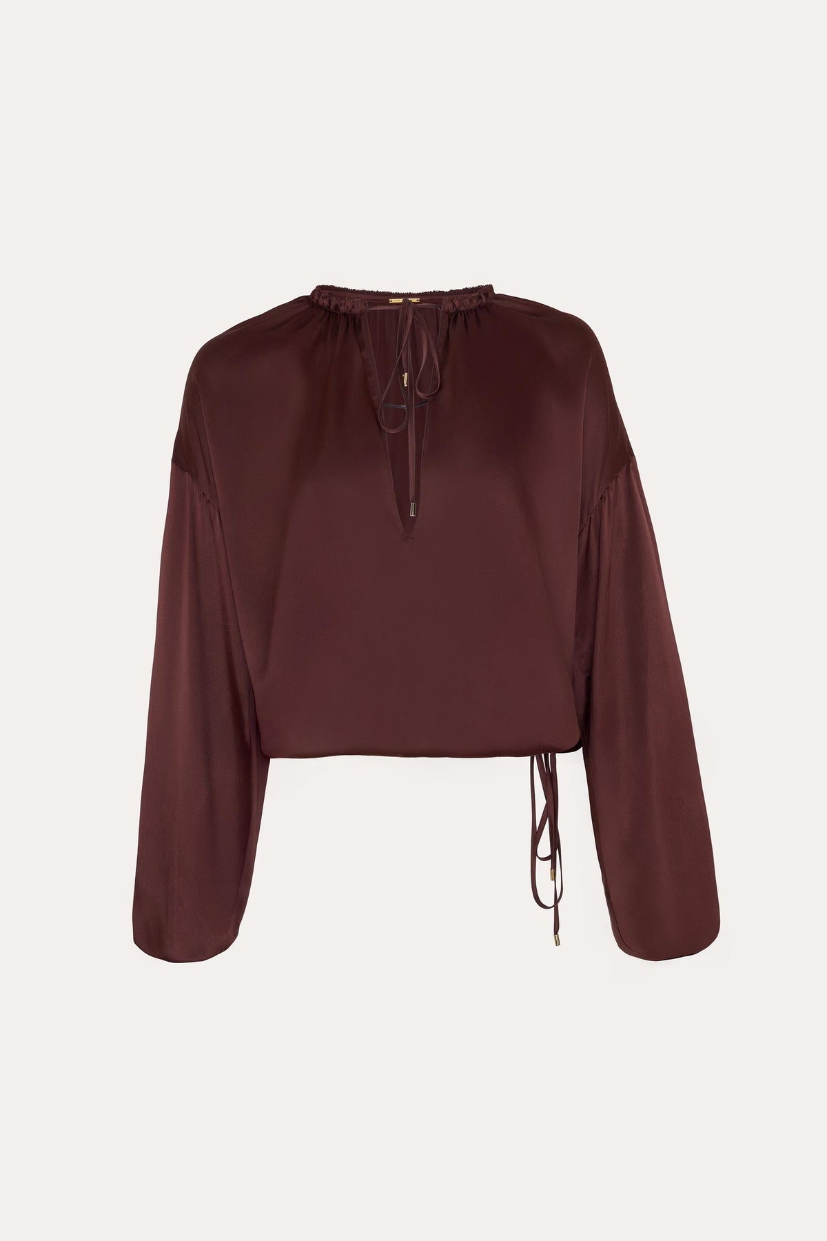Messa Silk Charmeuse Blouse