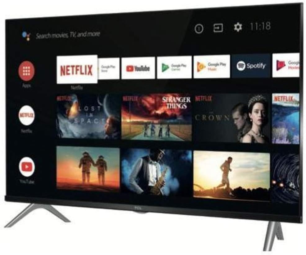 TCL 32S615 téléviseur, 81,3 cm, 32 pouces, avec éclairage LED