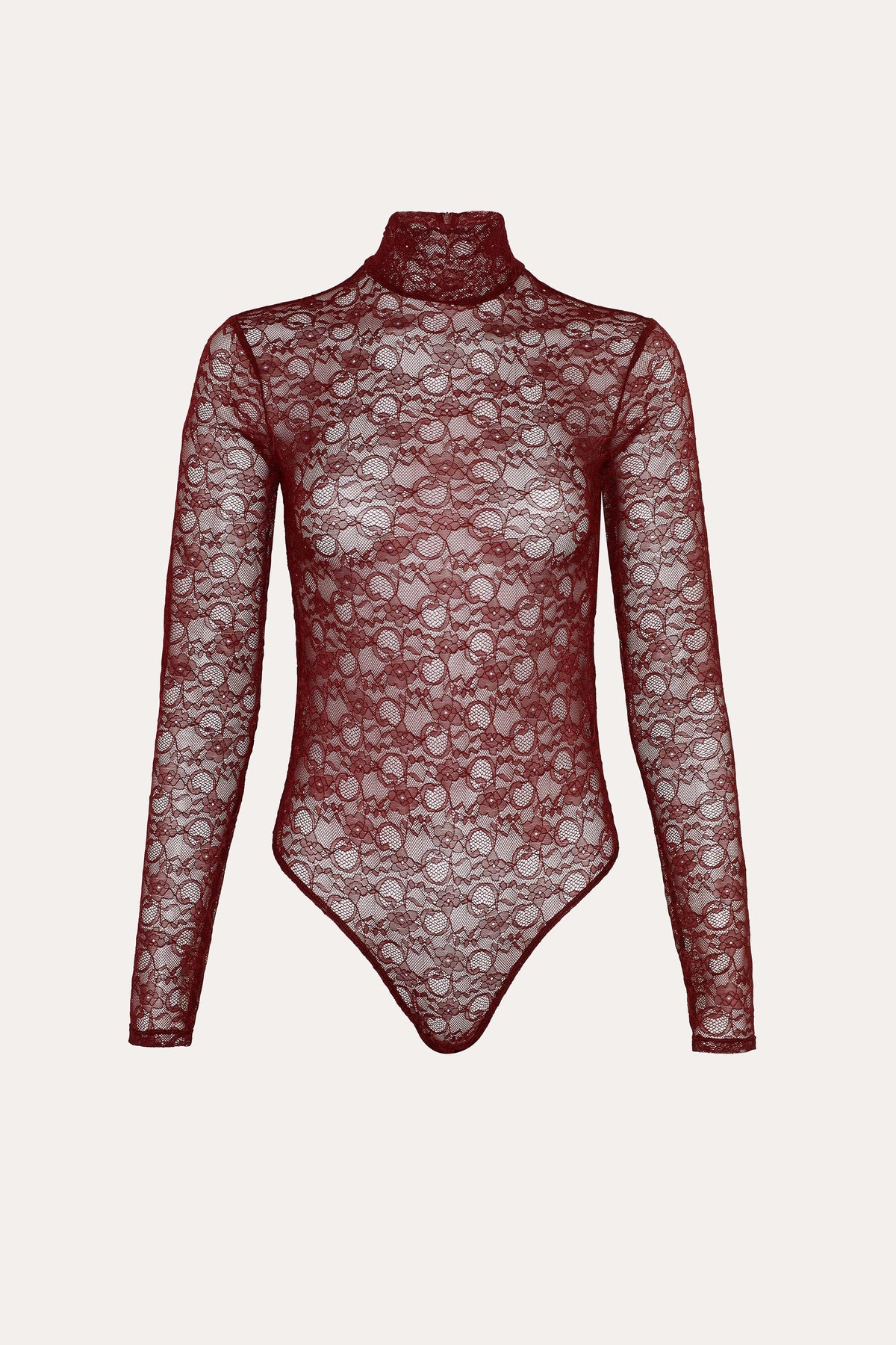 Annabelle Rebrod茅 Lace Bodysuit