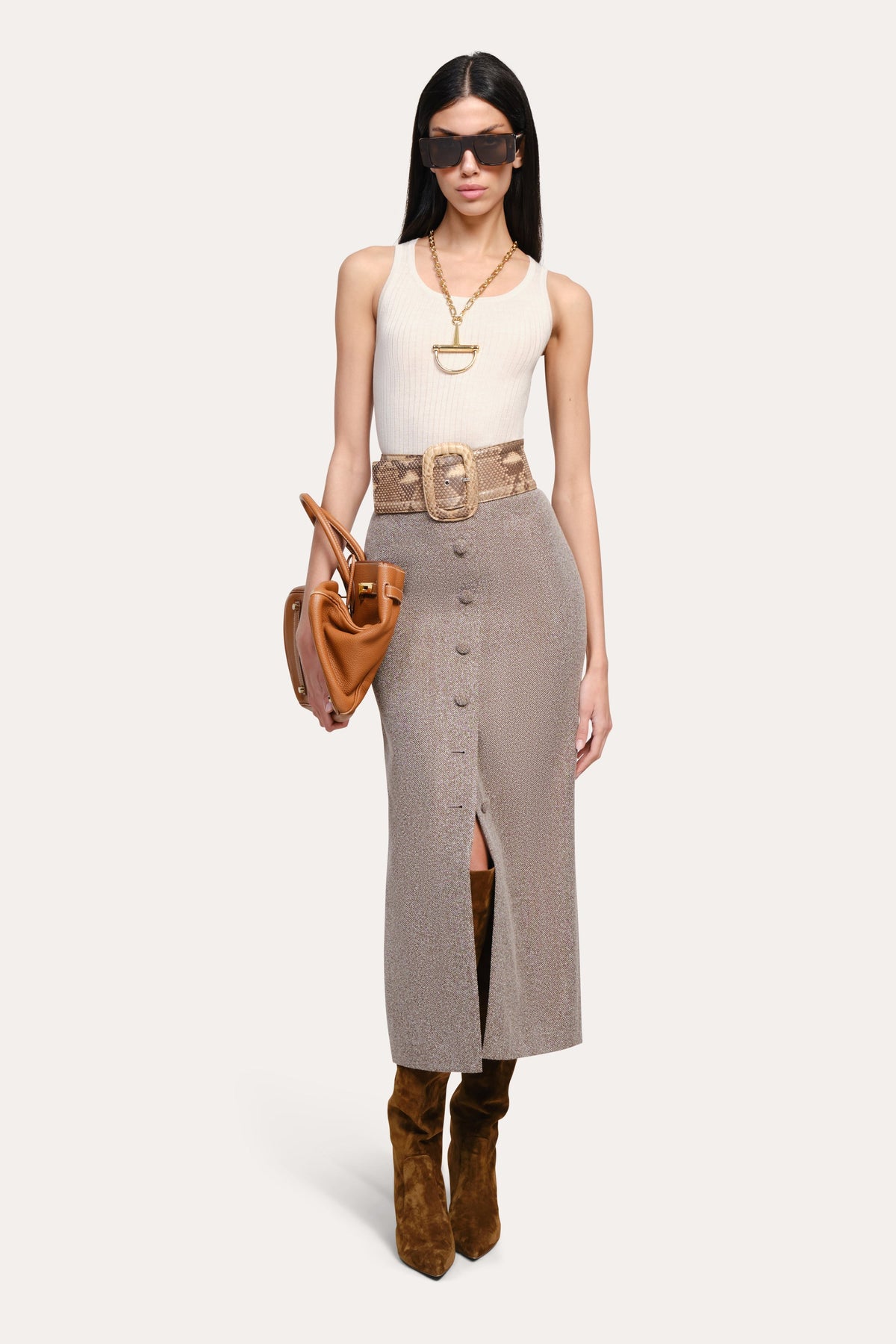 Elle Silk Wool Tank