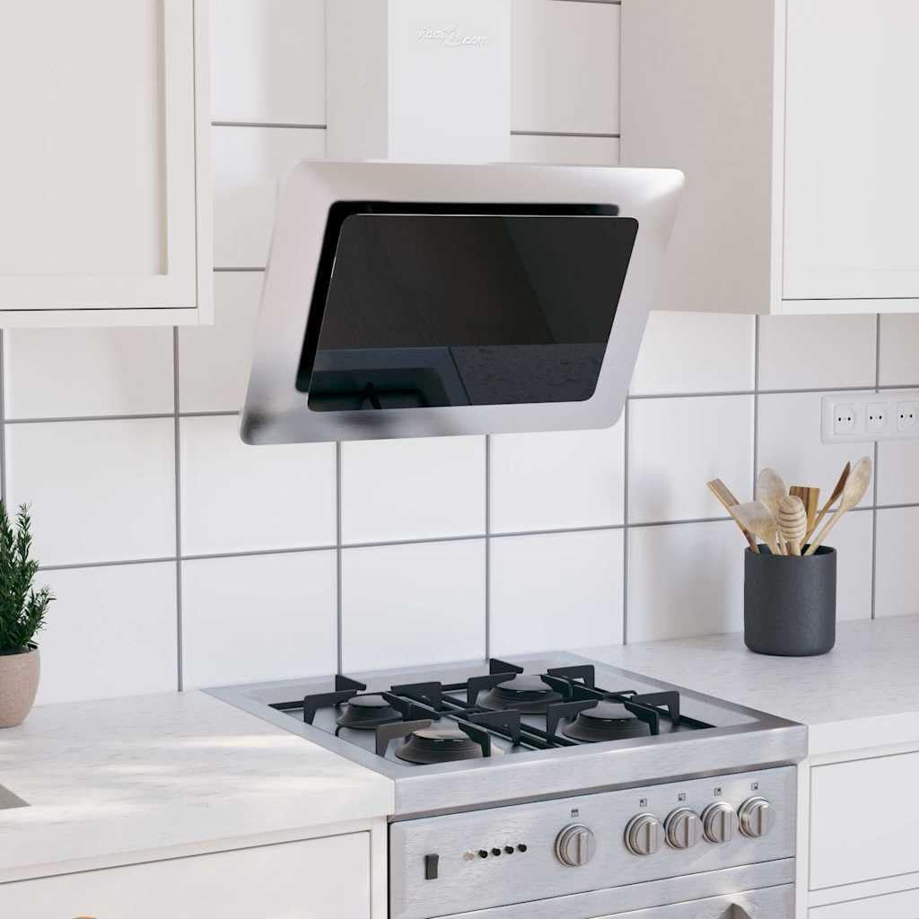 Hotte aspirante, 60 cm, acier inoxydable, argent, pour la cuisine, Ziaphsol