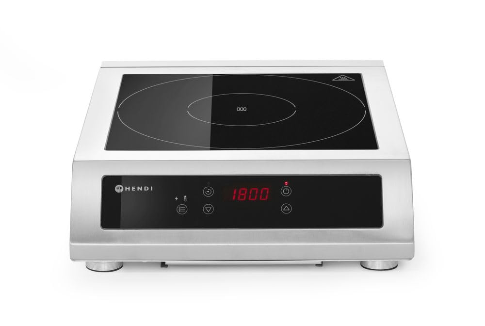 Table de cuisson, 300 mm, induction, pour la cuisine, HENDI
