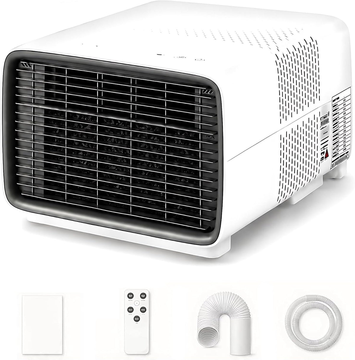 Climatiseur portable, avec télécommande, mobile, QITUJOUR