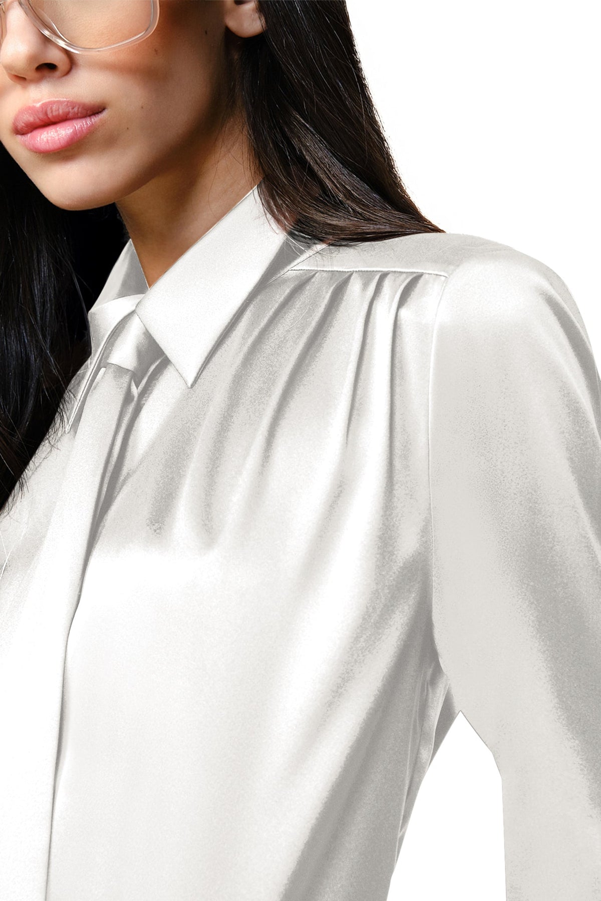 Silk Tie Button Down