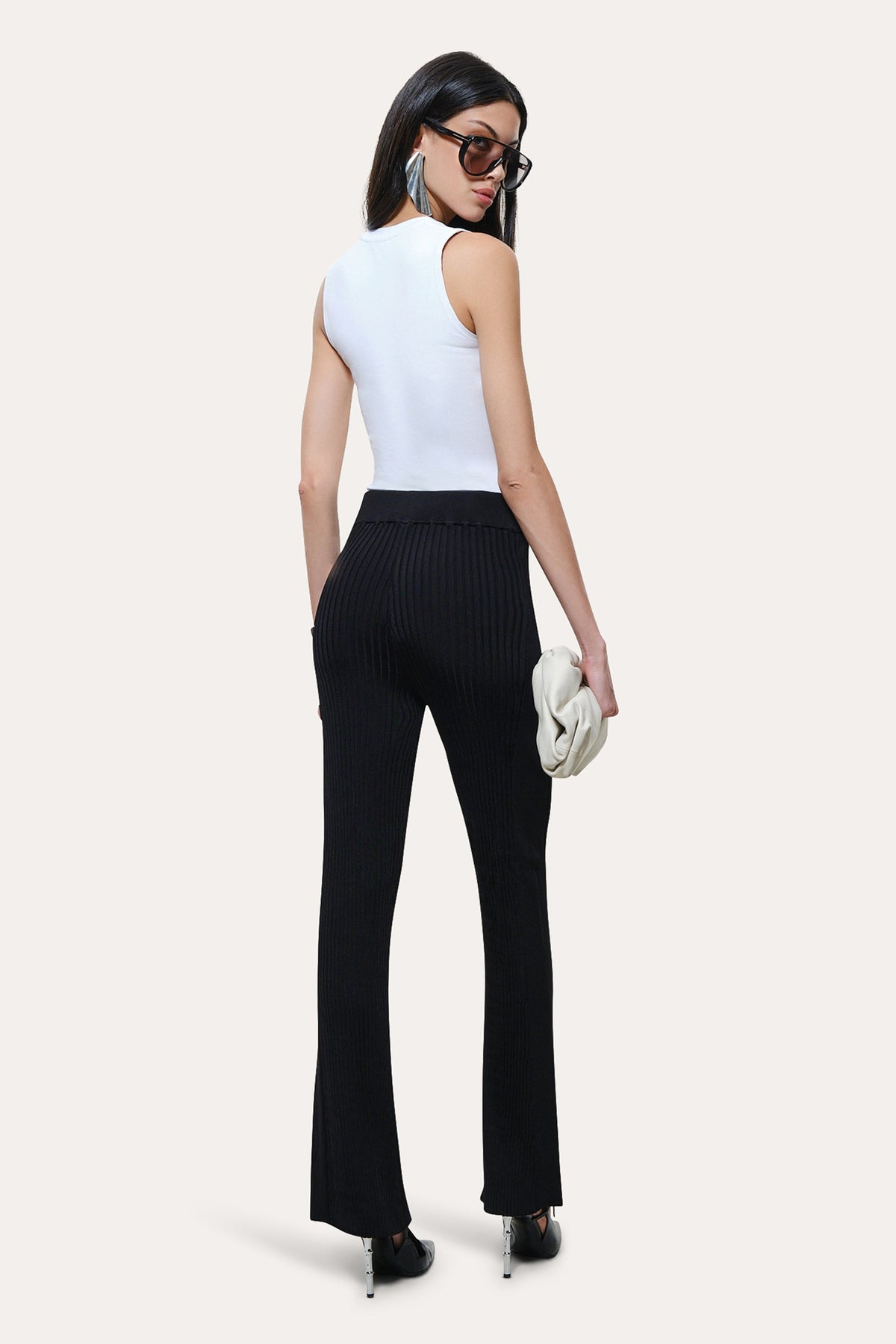 Roxanne Ribbed Flare Pant