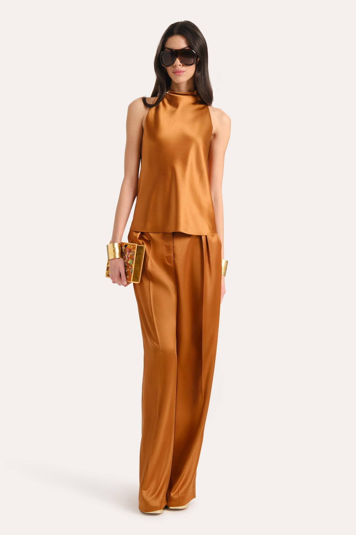 Shira Asymmetric Drape Top