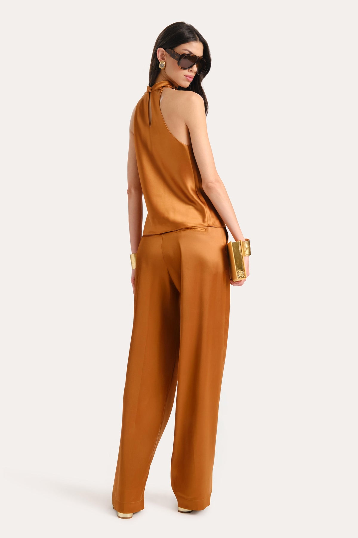 Shira Asymmetric Drape Top