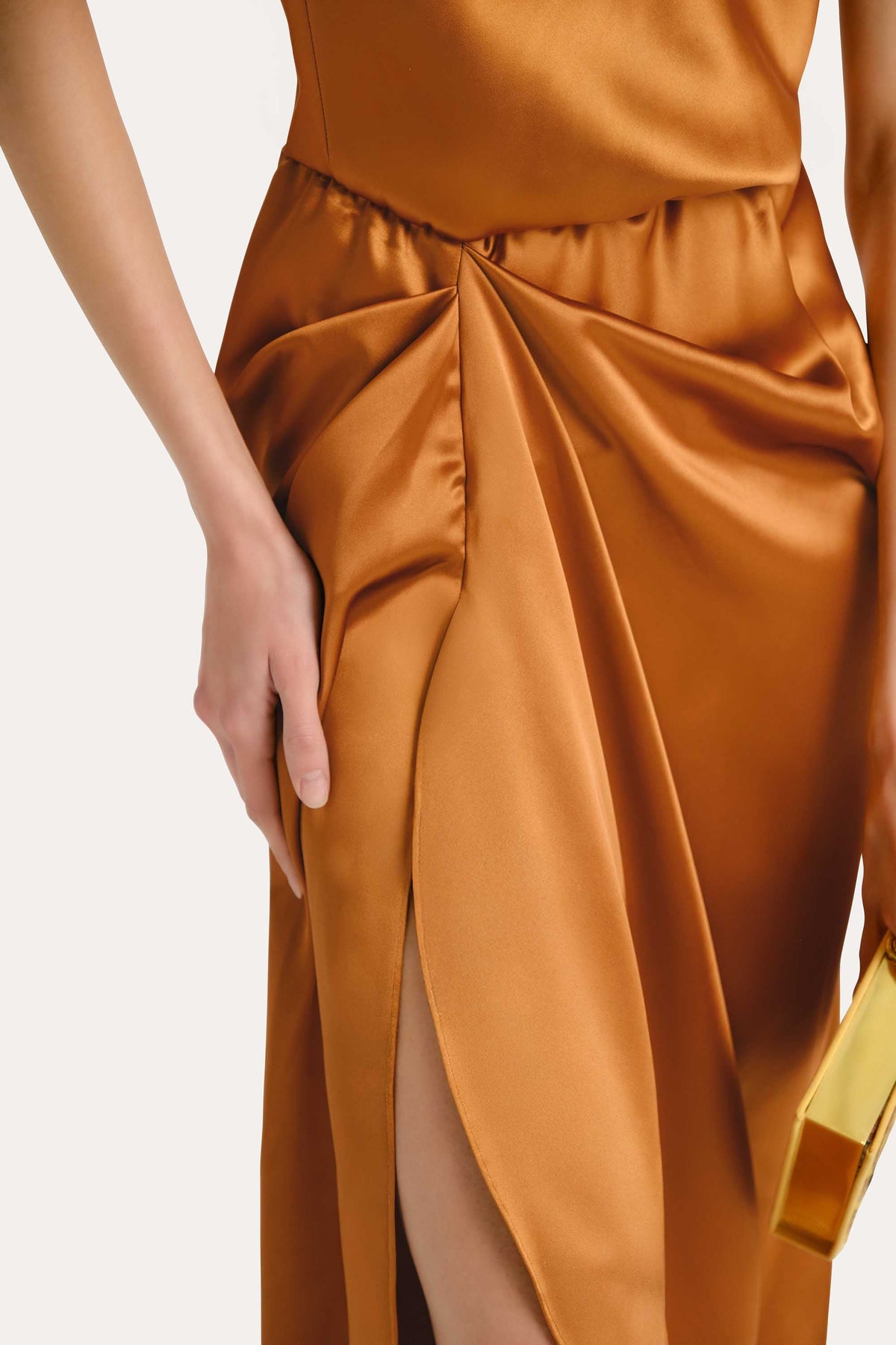 Josephine Draped Halter Dress
