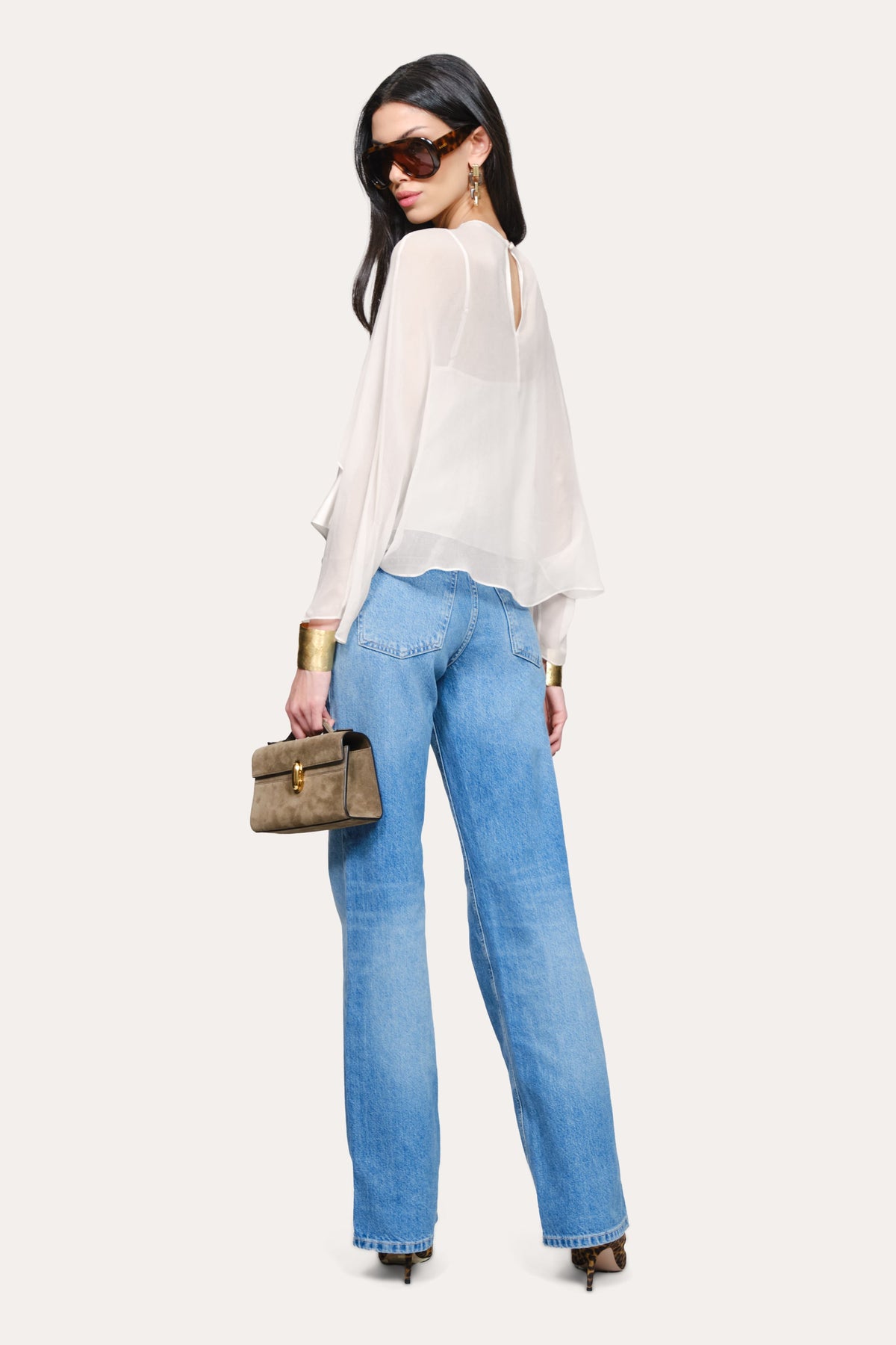 Sienna Silk Overlay Blouse