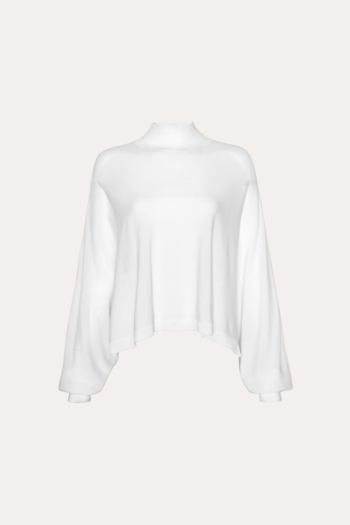 Overlay Two Piece Tube Top Sweater