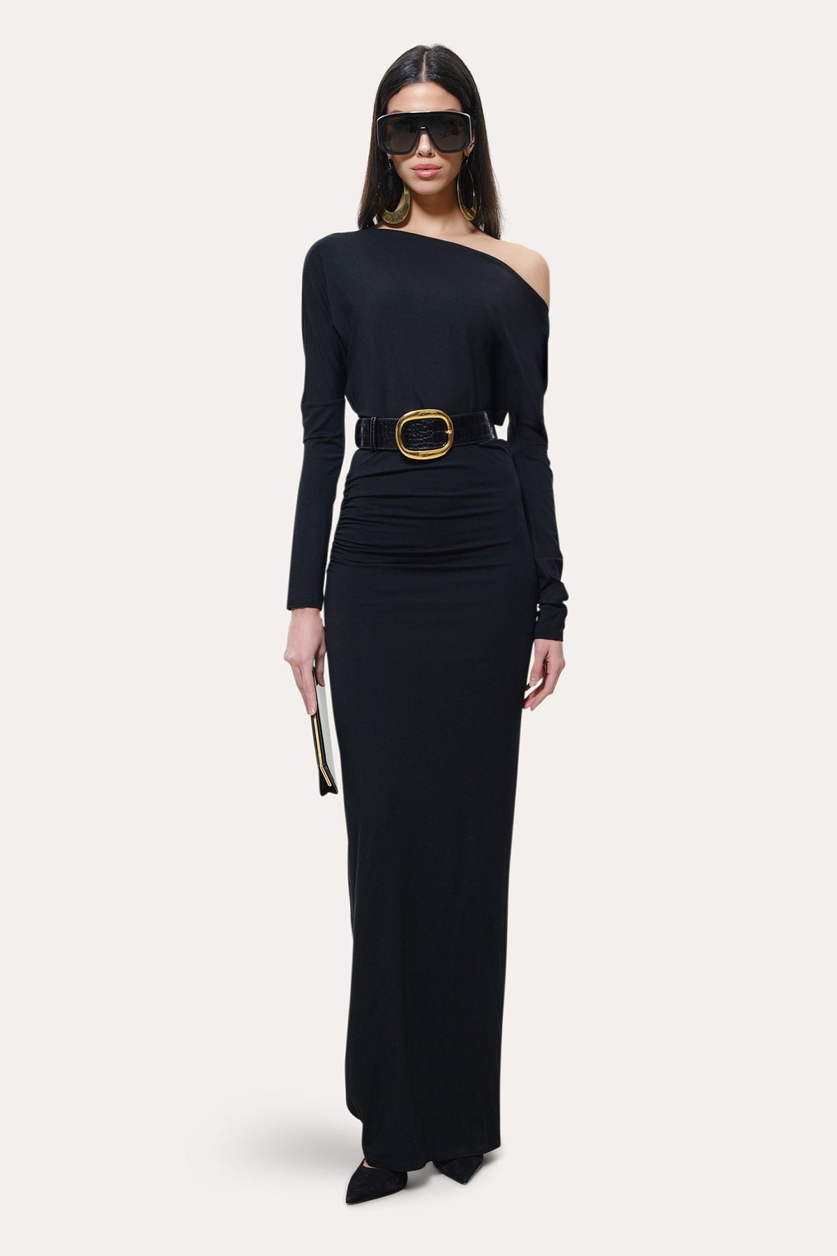 Maia Off-Shoulder Maxi Dress