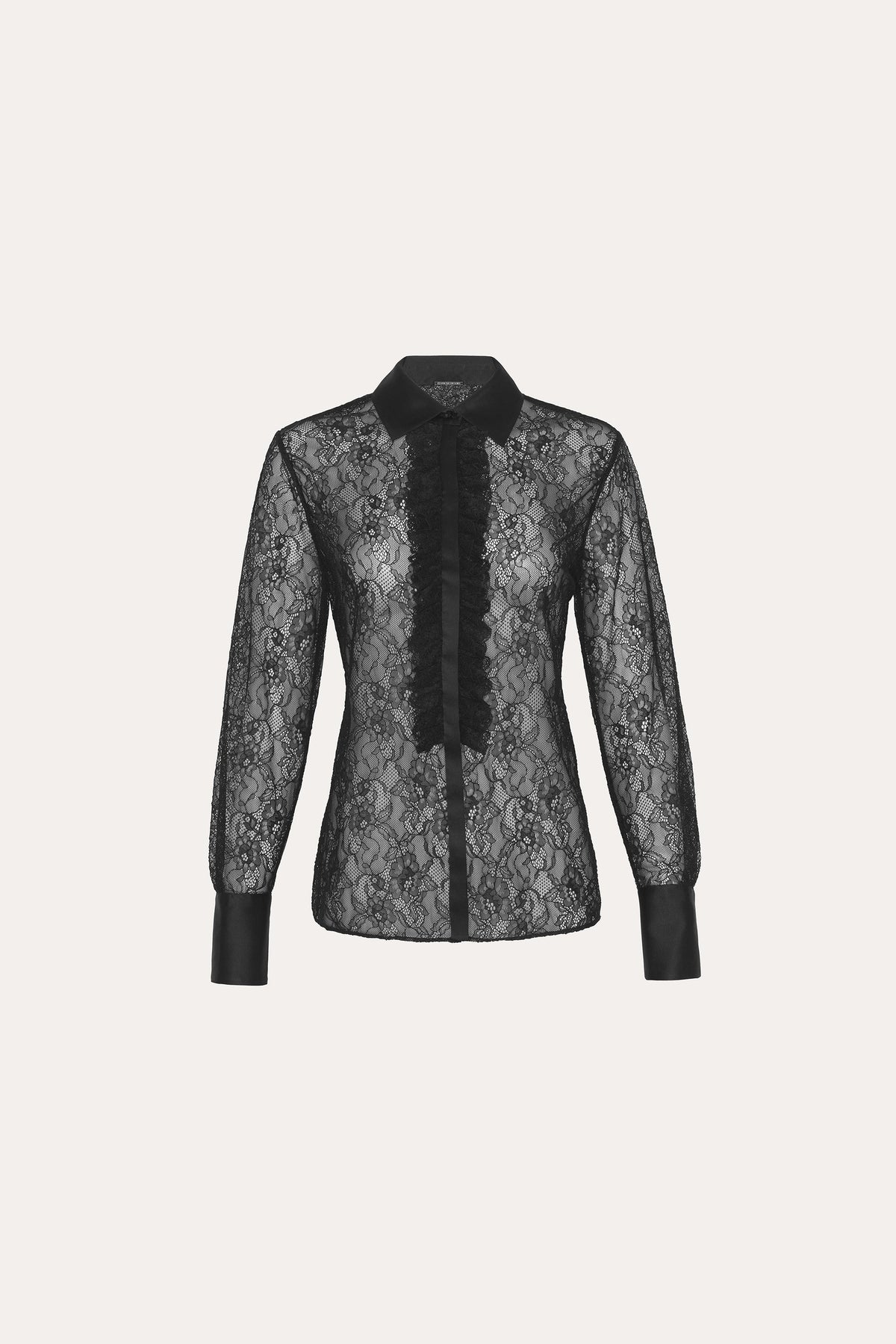 Laced Trim Blouse