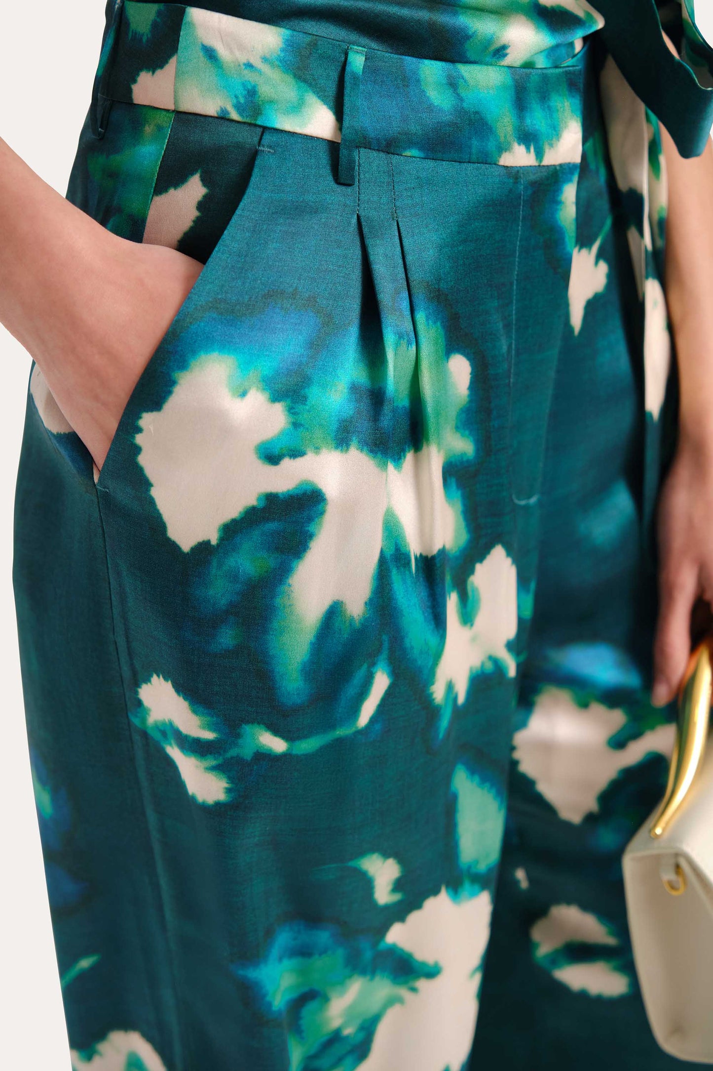 Delilah Floral Silk Pant