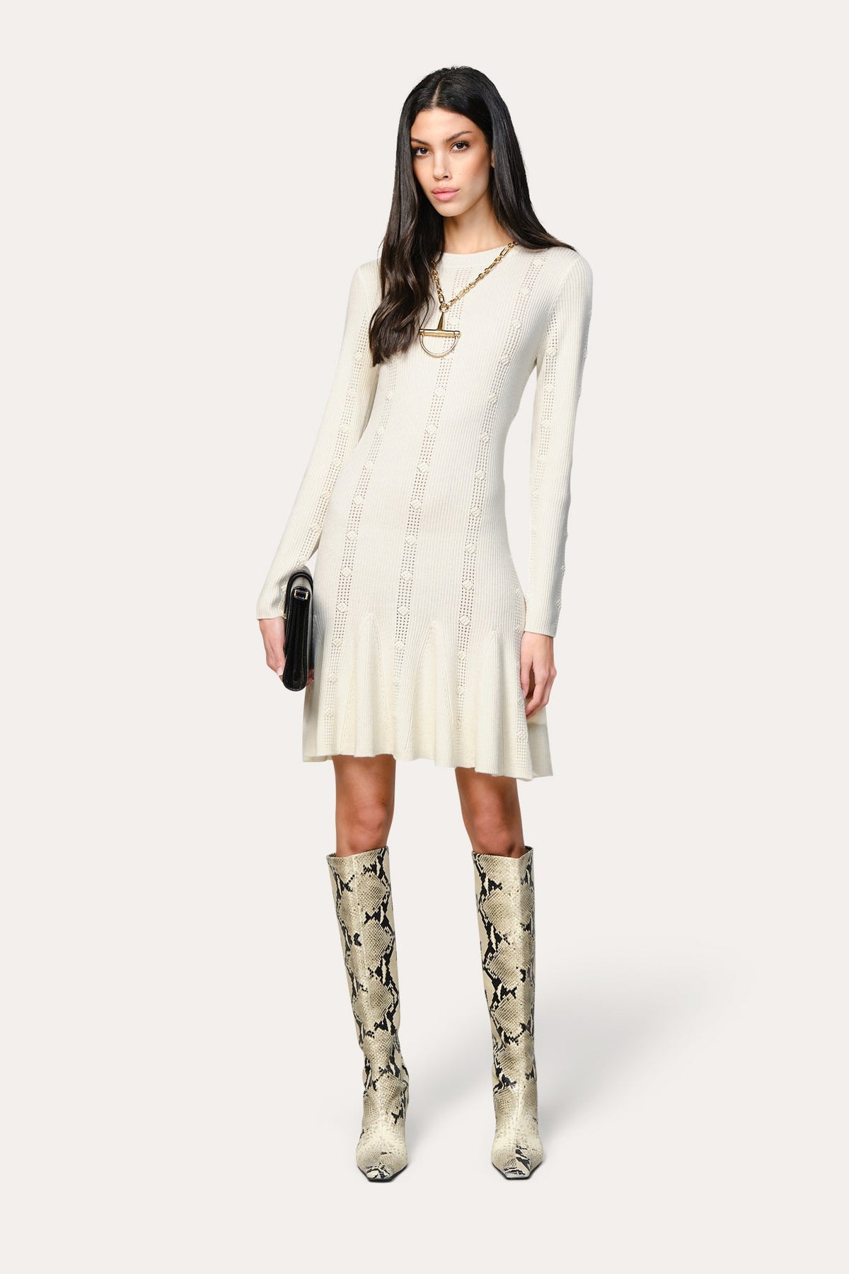 Silk Knitted Dress