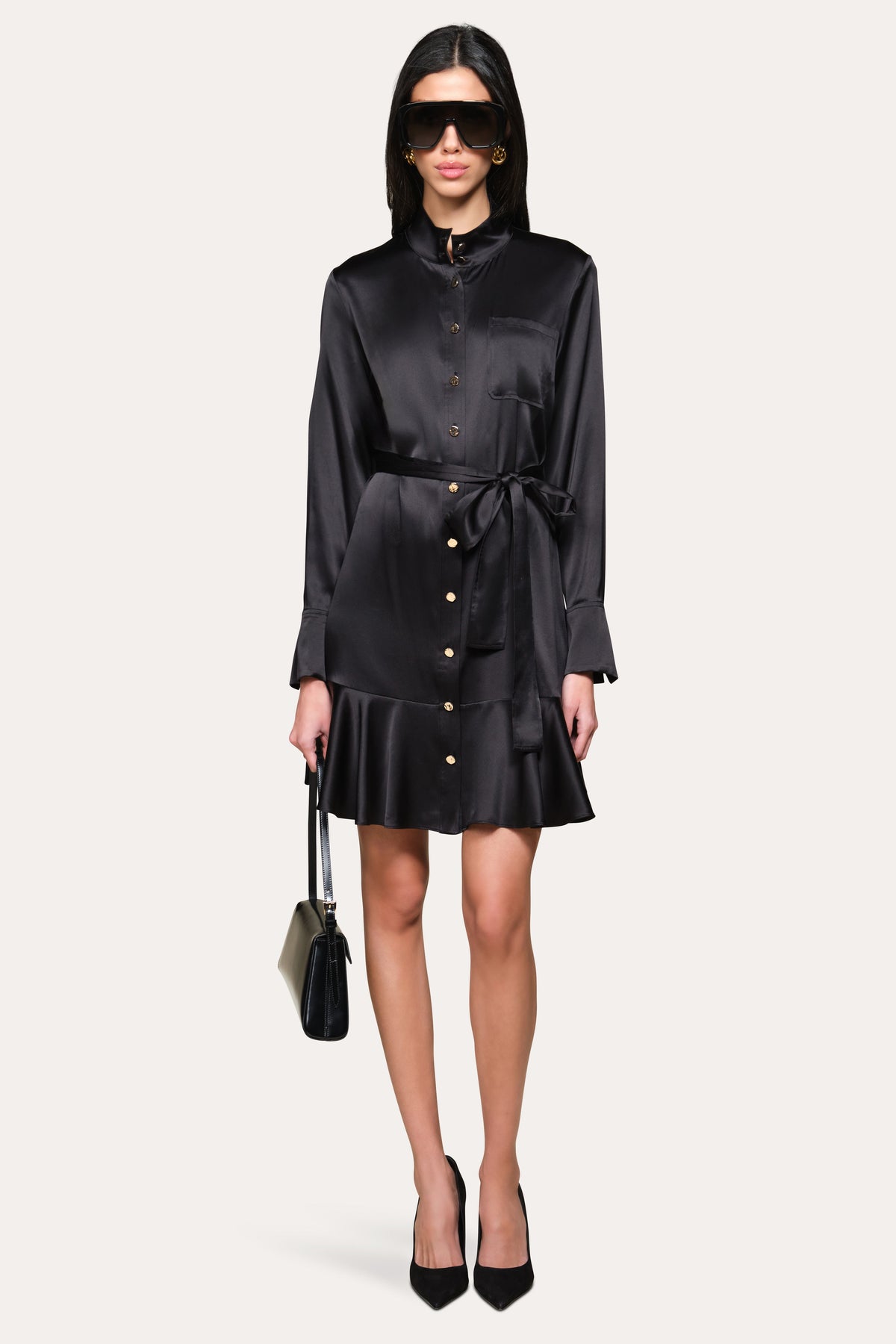 Silk Satin Dress
