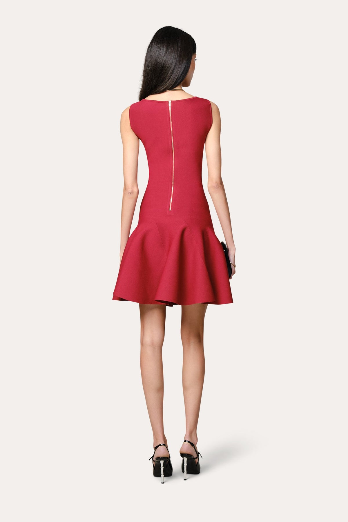 Milano Sculpt Sleeveless Flare Dress