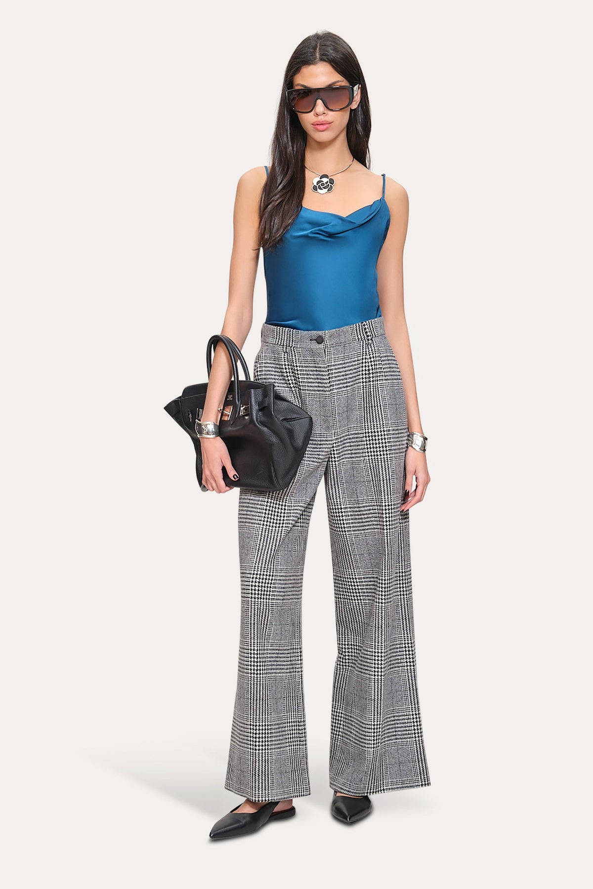 Silk Draped Camisole