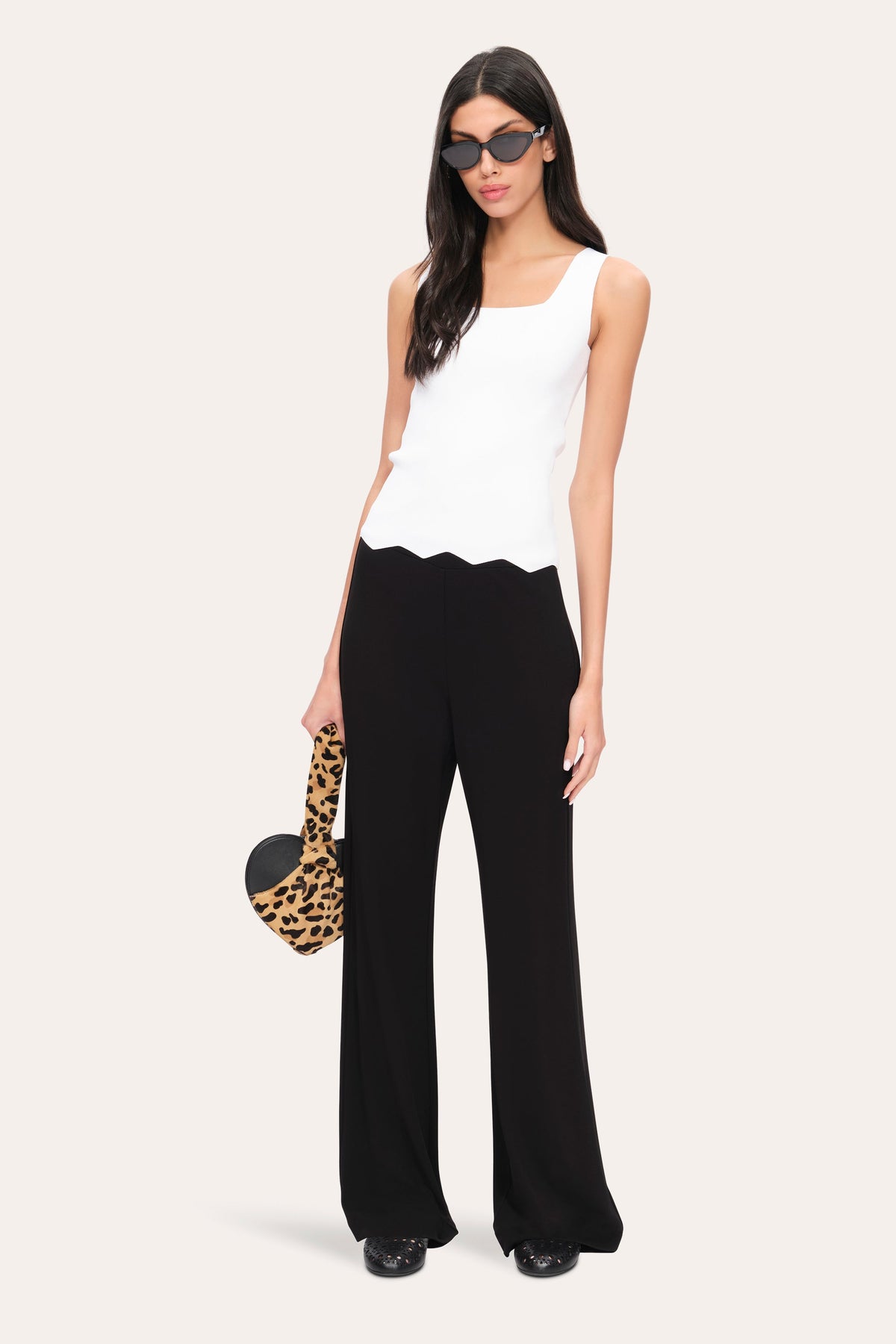 Scallop Hem Tank