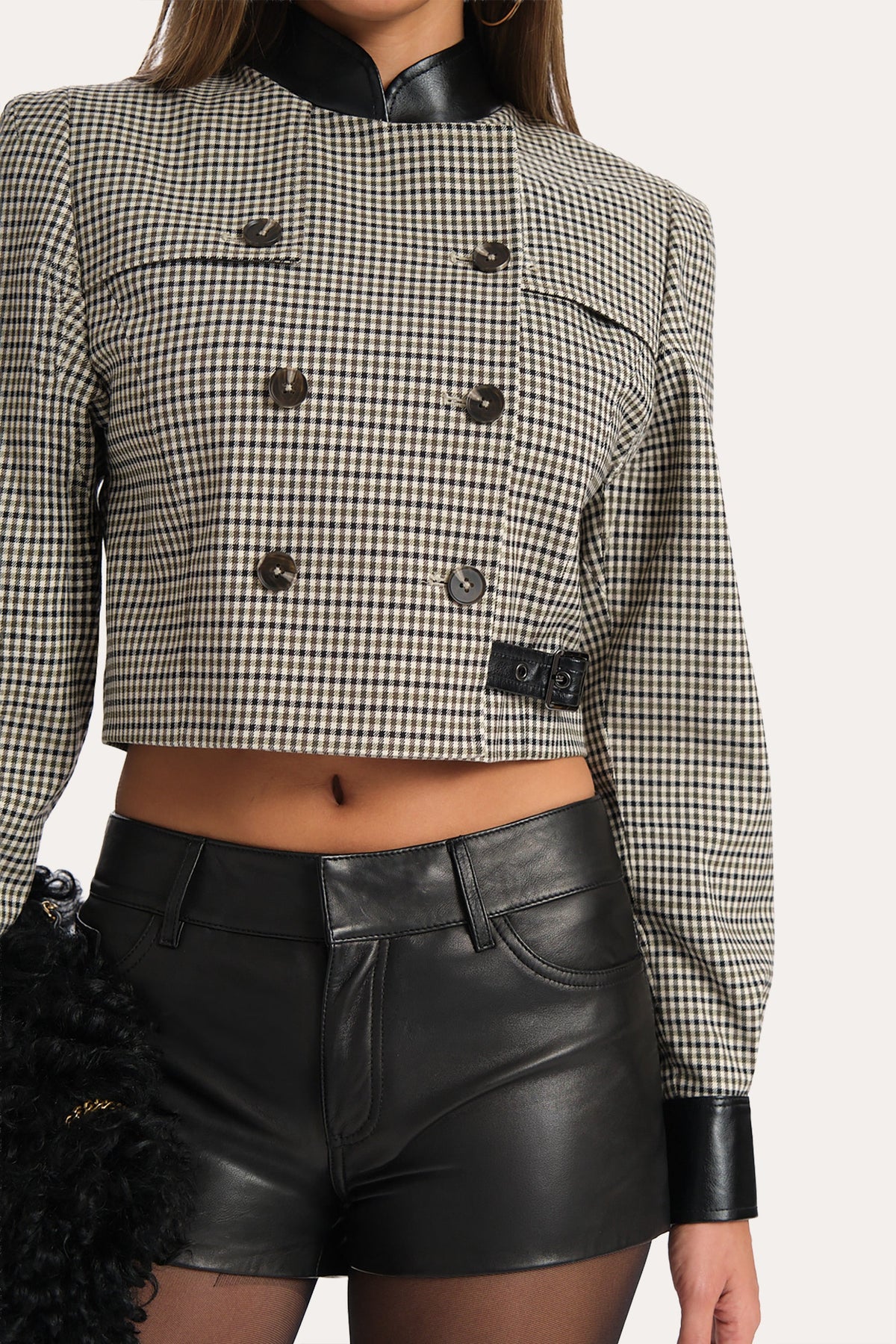 Leone Italian Plaid Jacket