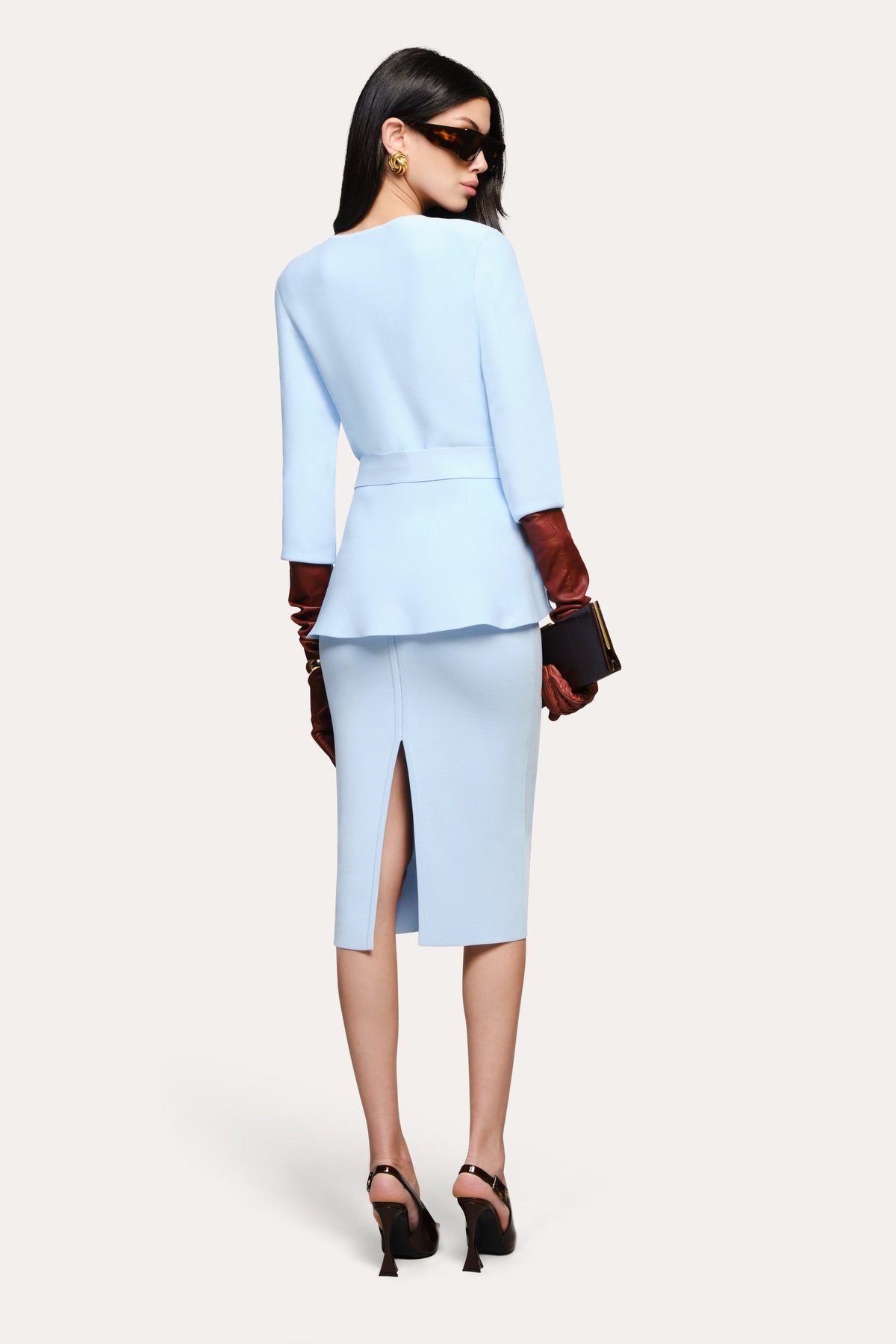 Blair Milano Sculpt Peplum Top