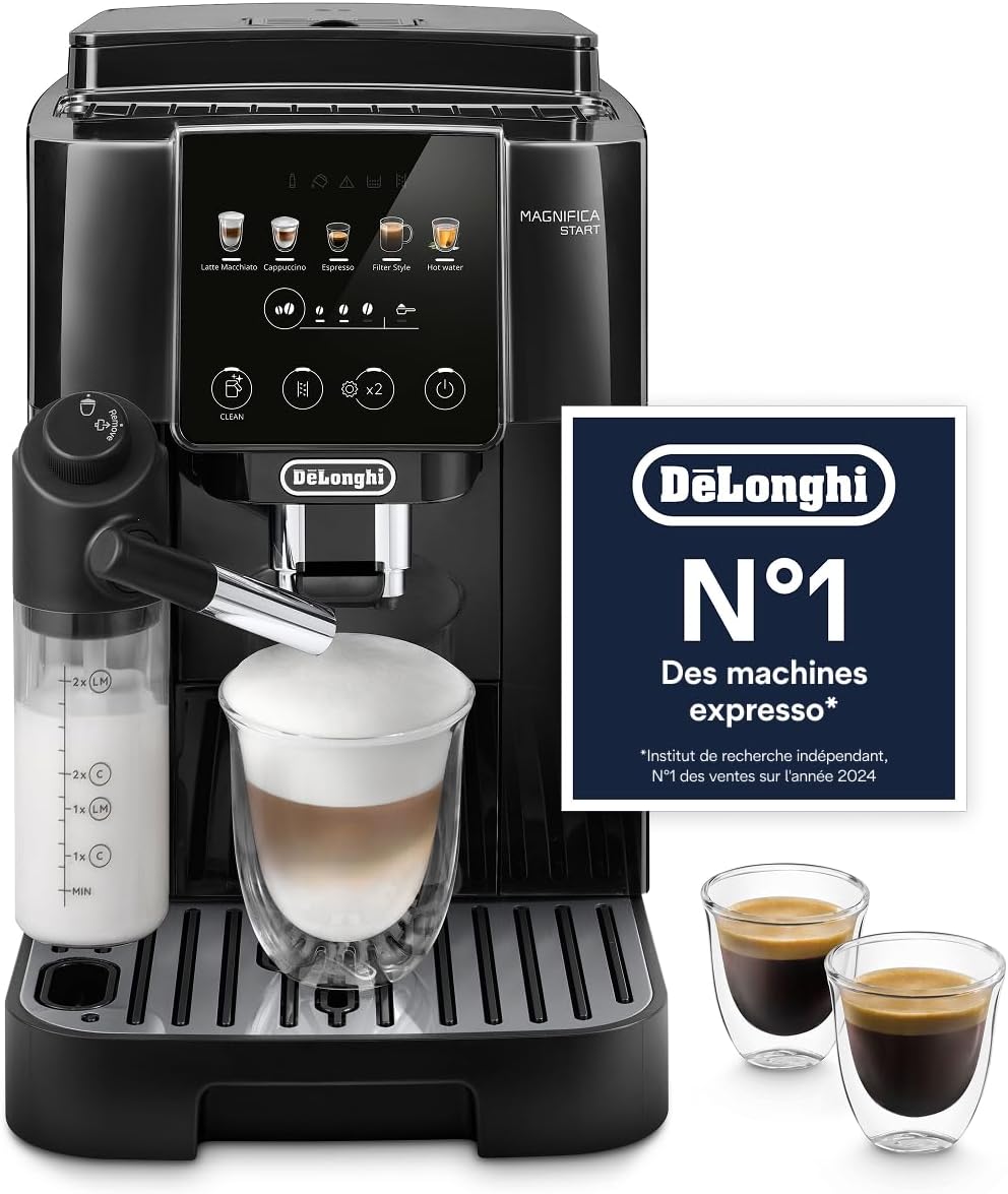 Machine à café, noir, De'Longhi
