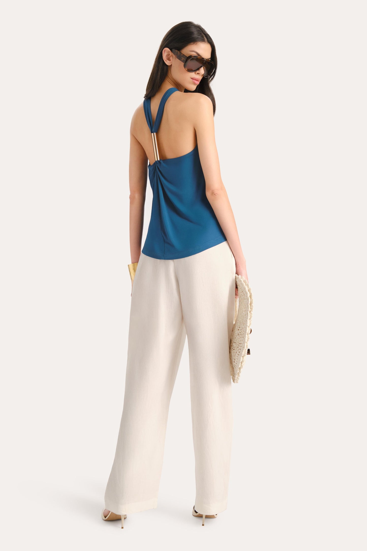 Lila Halterneck Top