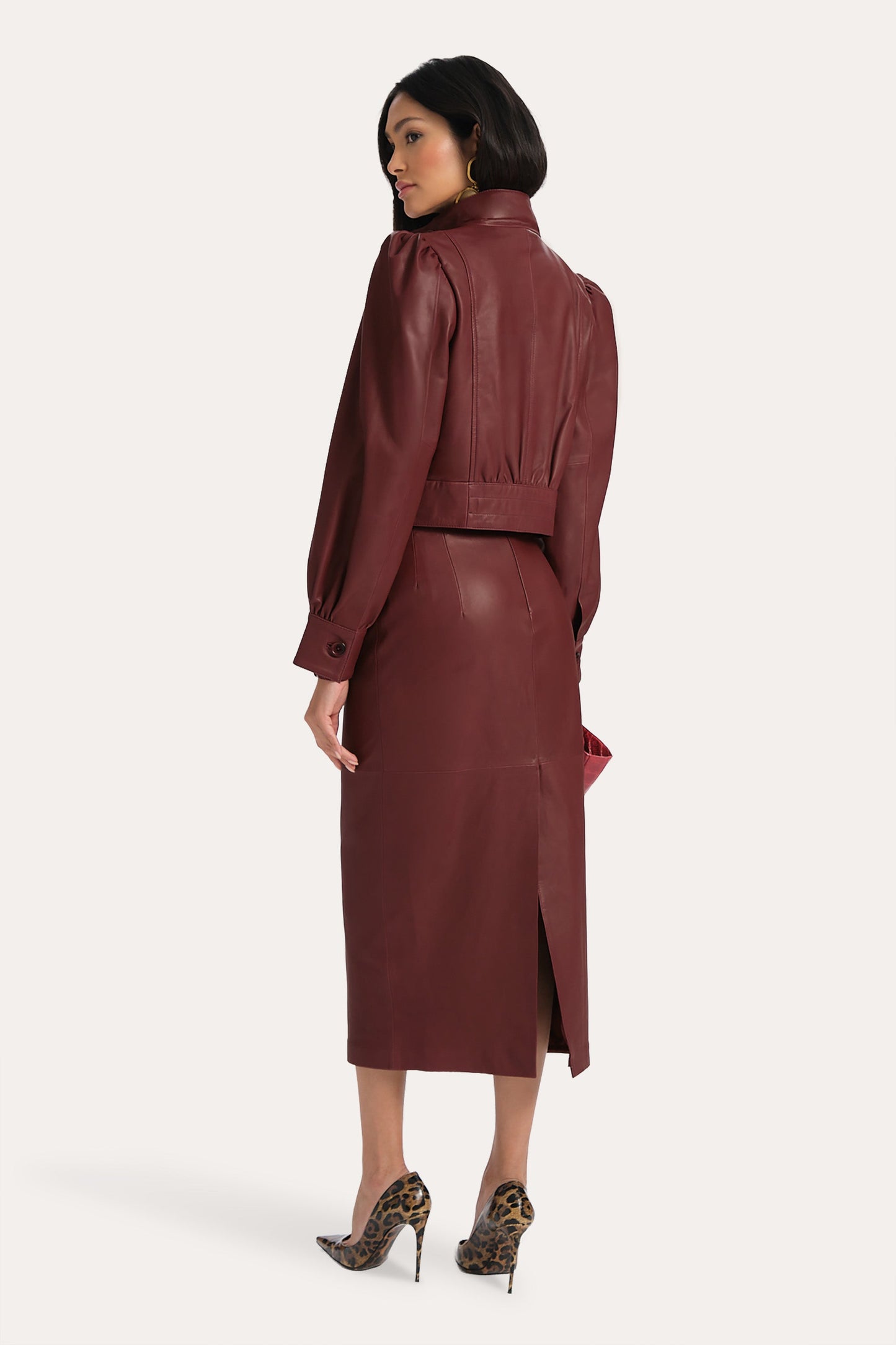 Belle Lamb Leather Jacket