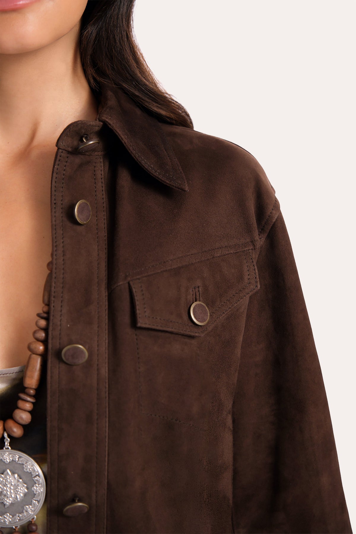 Althea Suede Shacket