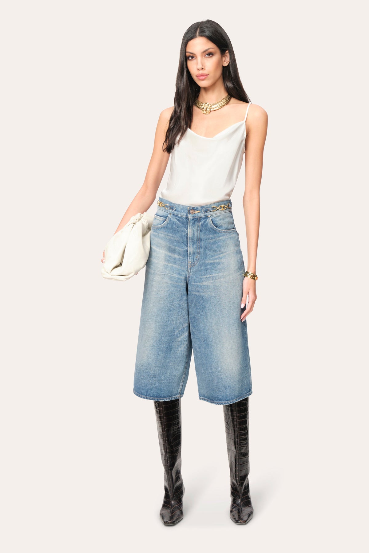 Silk Draped Camisole