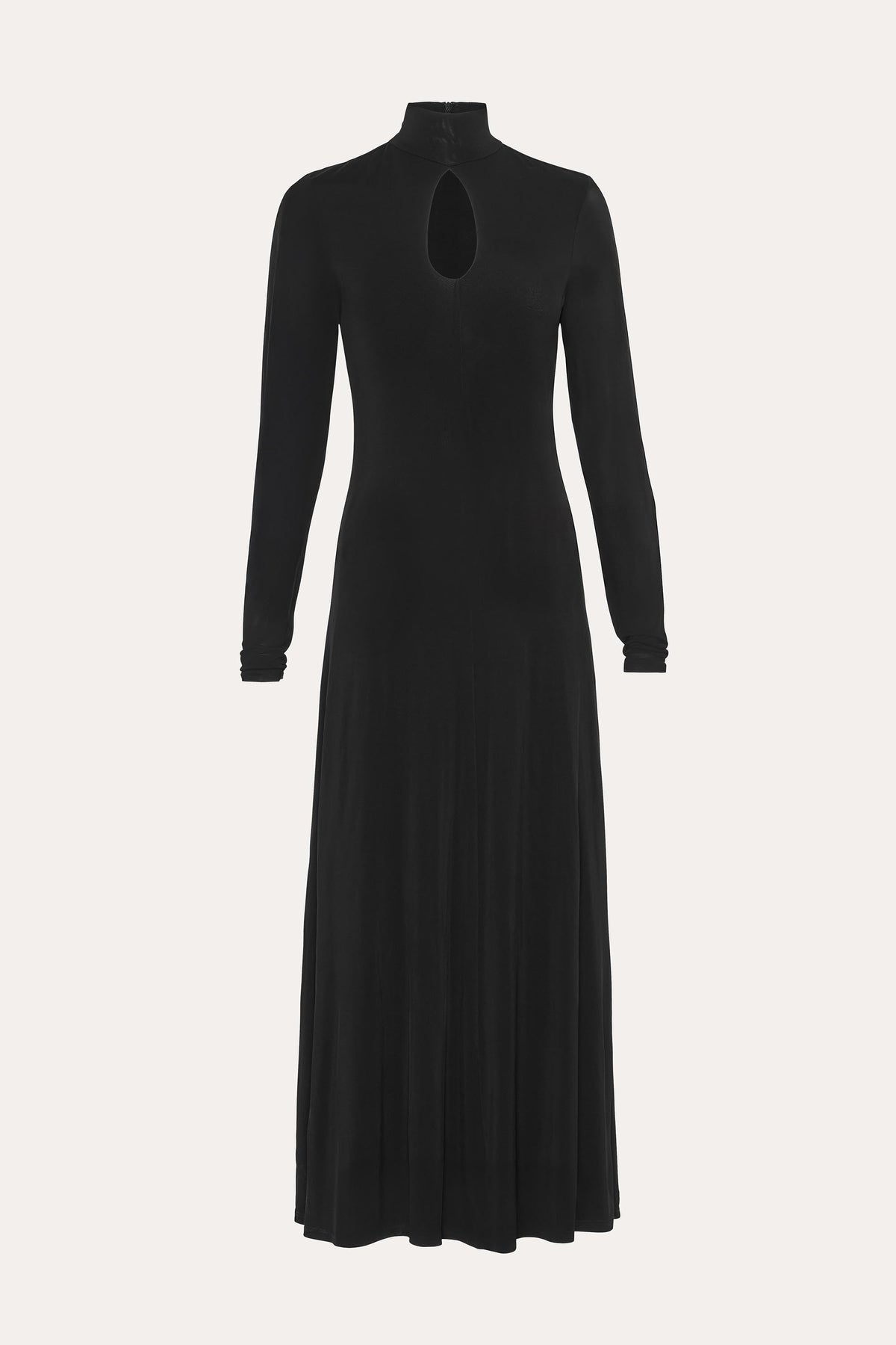 Raven Keyhole Midi Dress