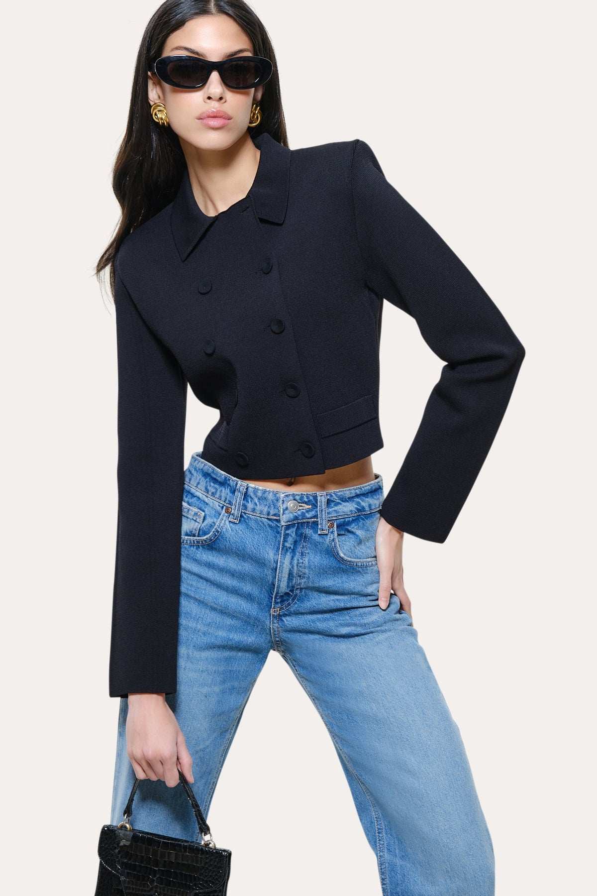 Nolene Milano Sculpt Cropped Jacket