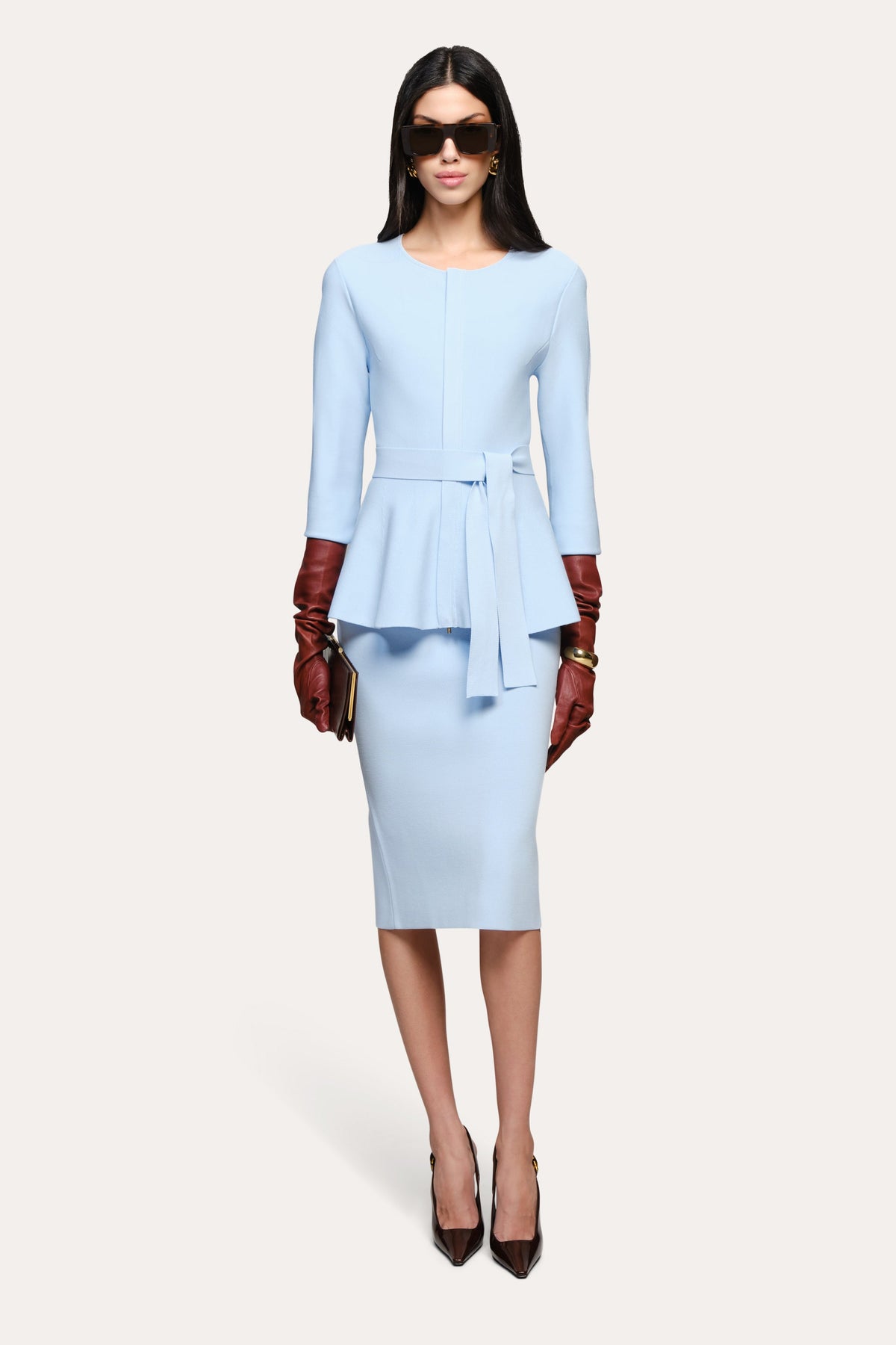 Blair Milano Sculpt Peplum Top