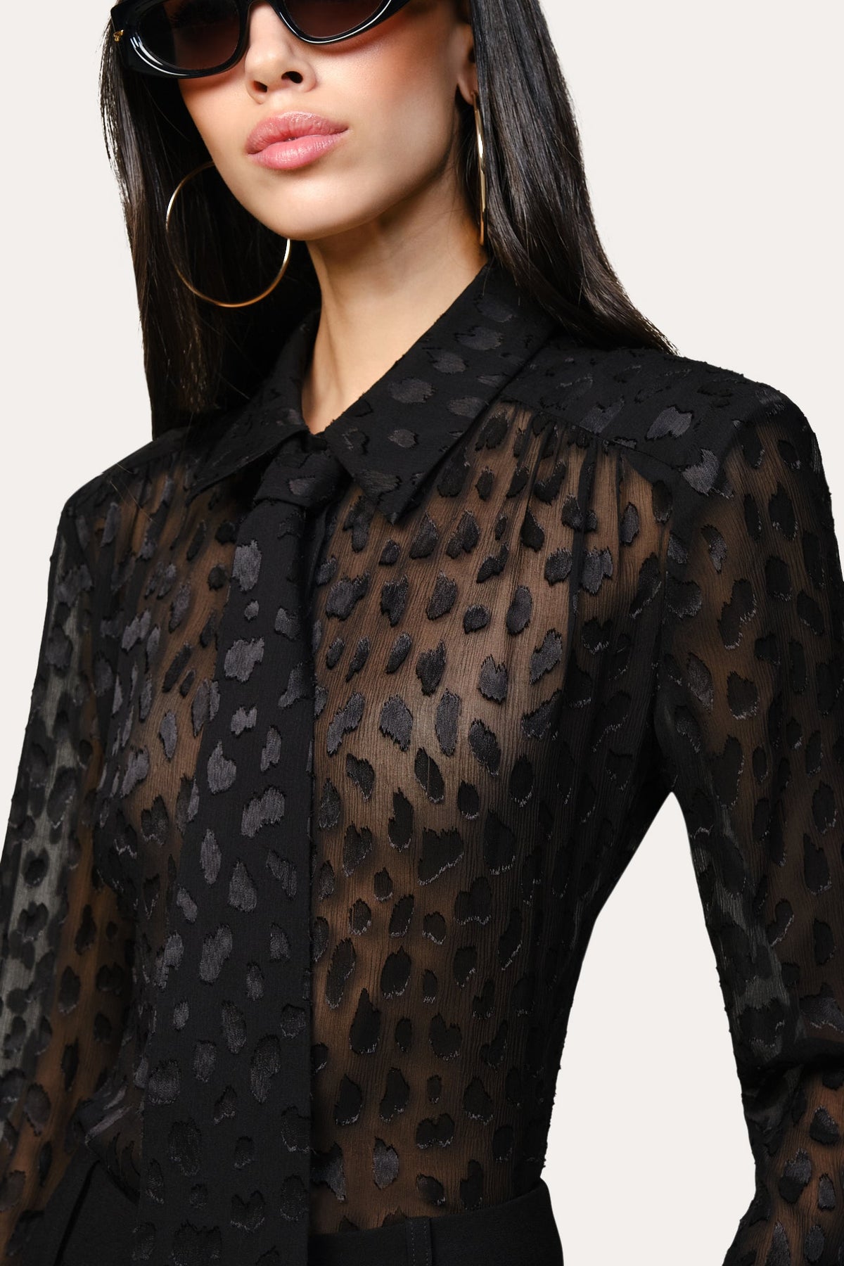 Burnout Tie Button Down