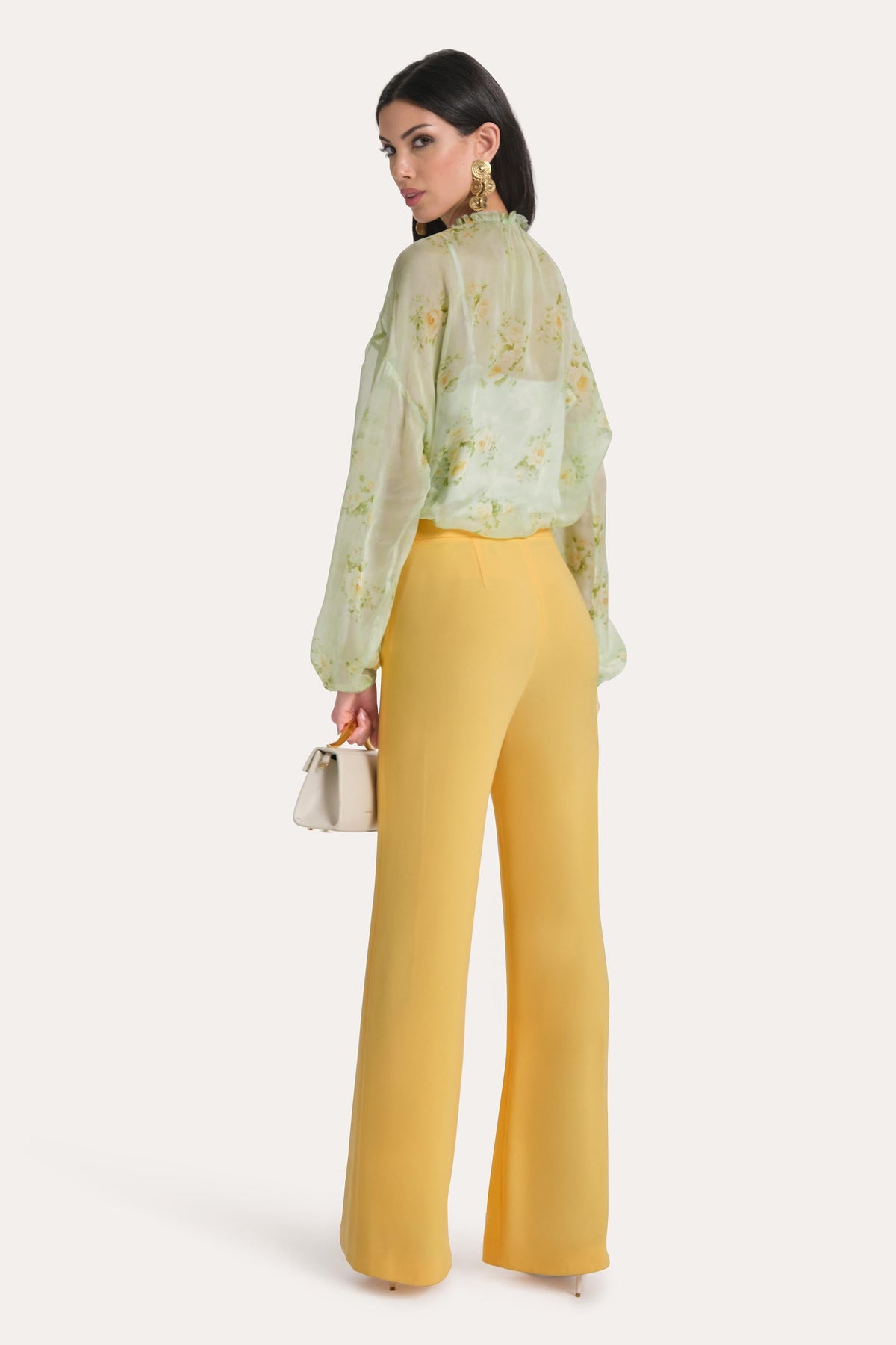 Messa Silk Chiffon Blouse