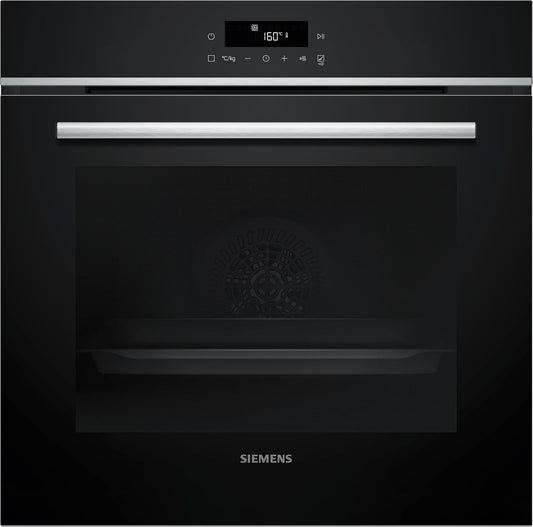 Siemens HB572ABS4 four, 60 × 60 cm, avec éclairage LED, acier, encastrable