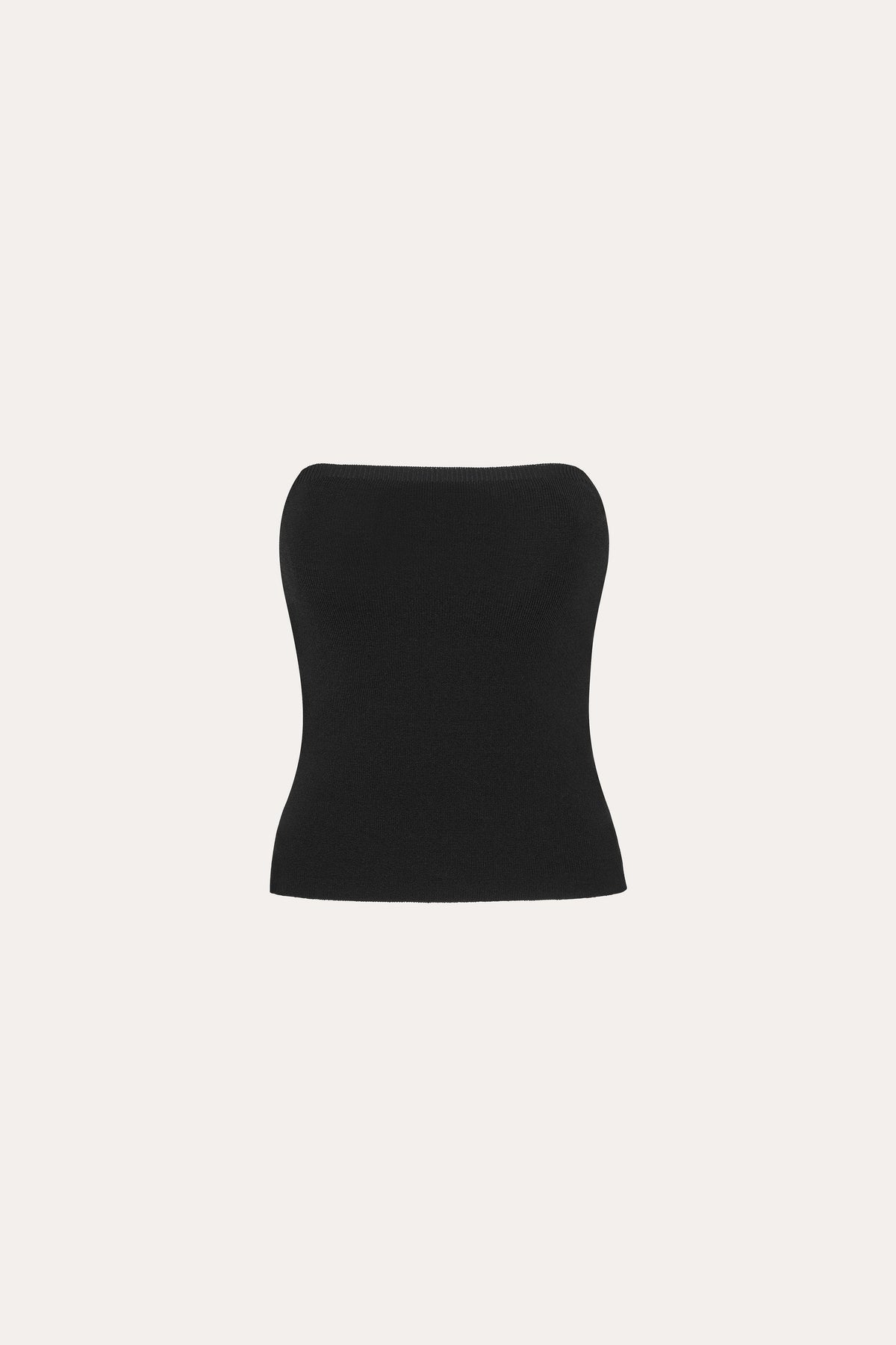 Overlay Two Piece Tube Top Sweater