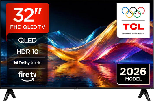 TCL 32V5D téléviseur, avec éclairage LED, métal, Full HD, QLED
