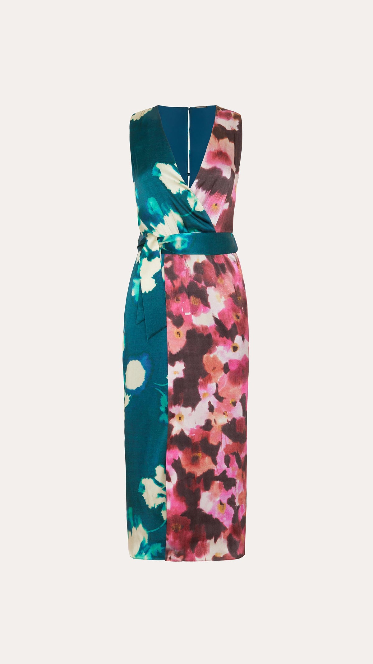 Delilah-Rose Silk Midi Dress