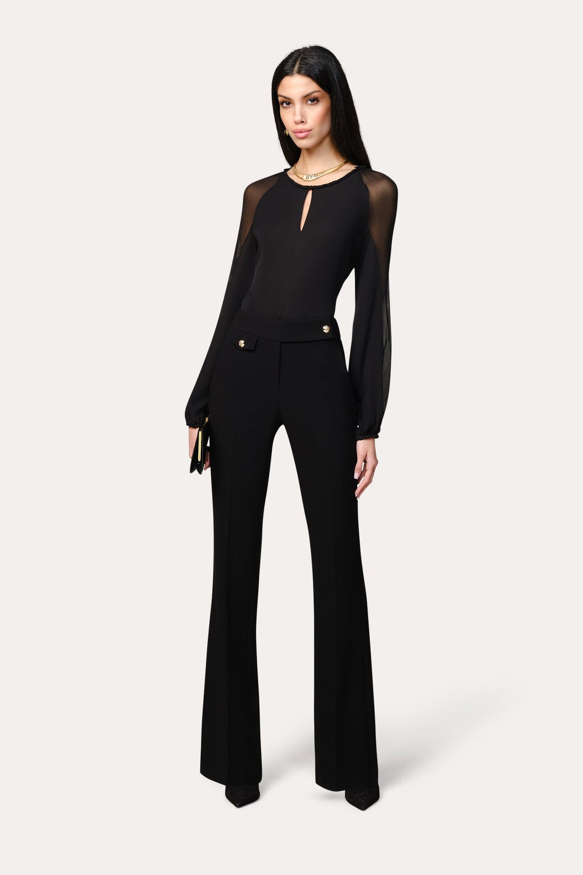 Silk Chiffon Blouse