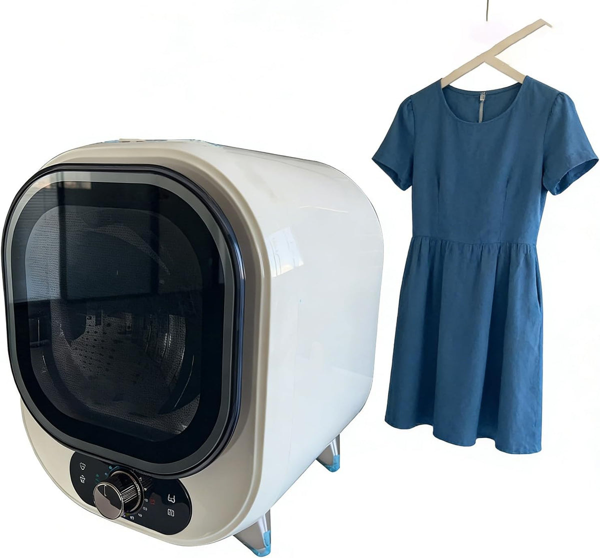 Sèche-linge, 0,8 kg, 35 dB, compact, portable