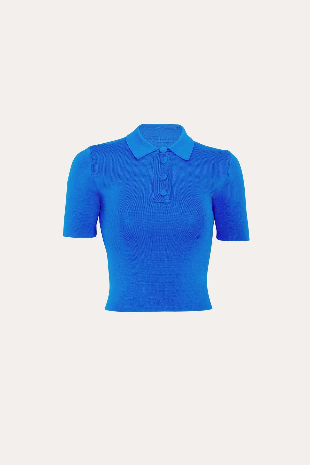 Skylar Milano Sculpt Cropped Polo