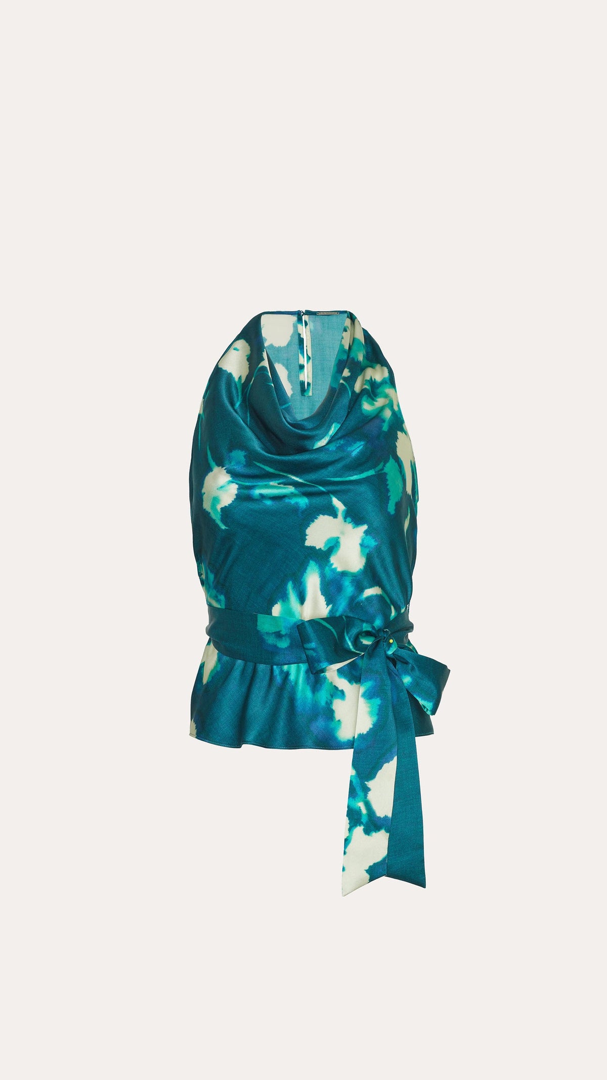 Delilah Floral Silk Halterneck Top