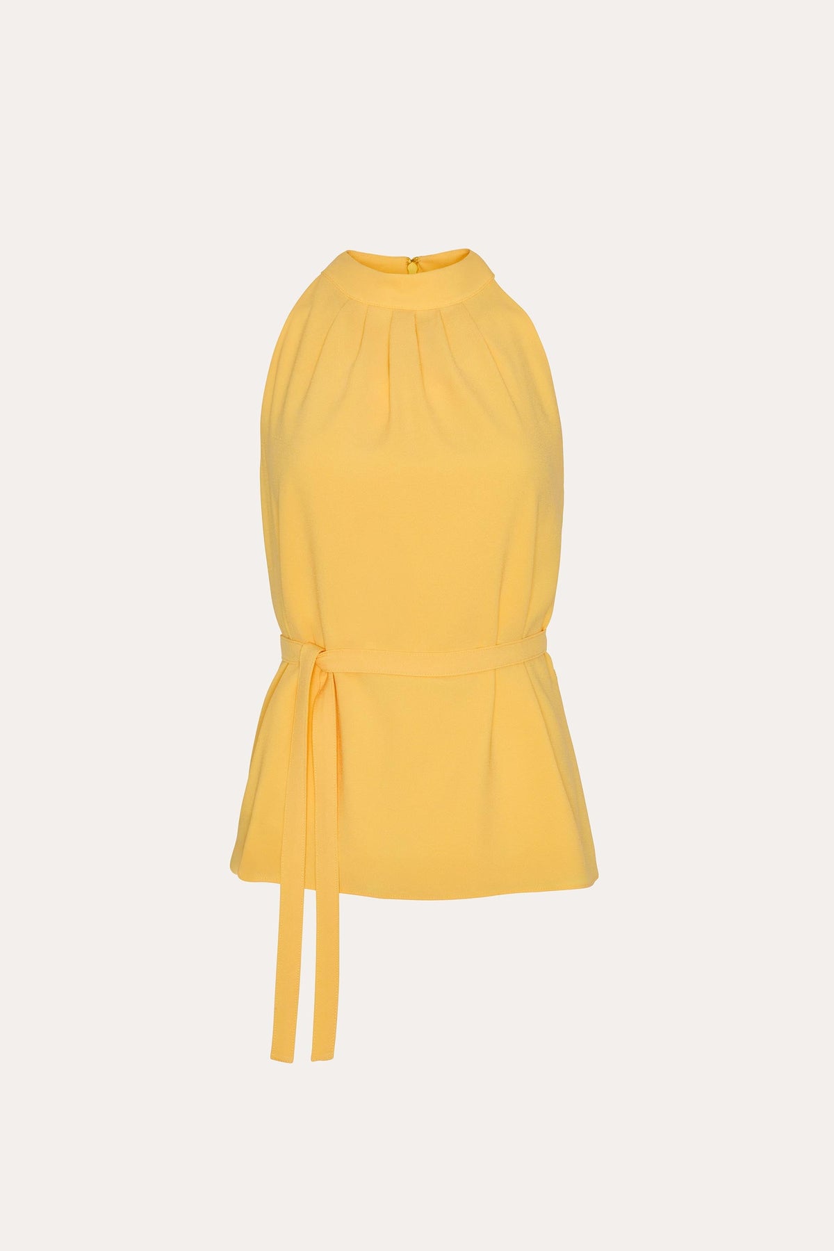 Amina Fluid Crepe Halter Top