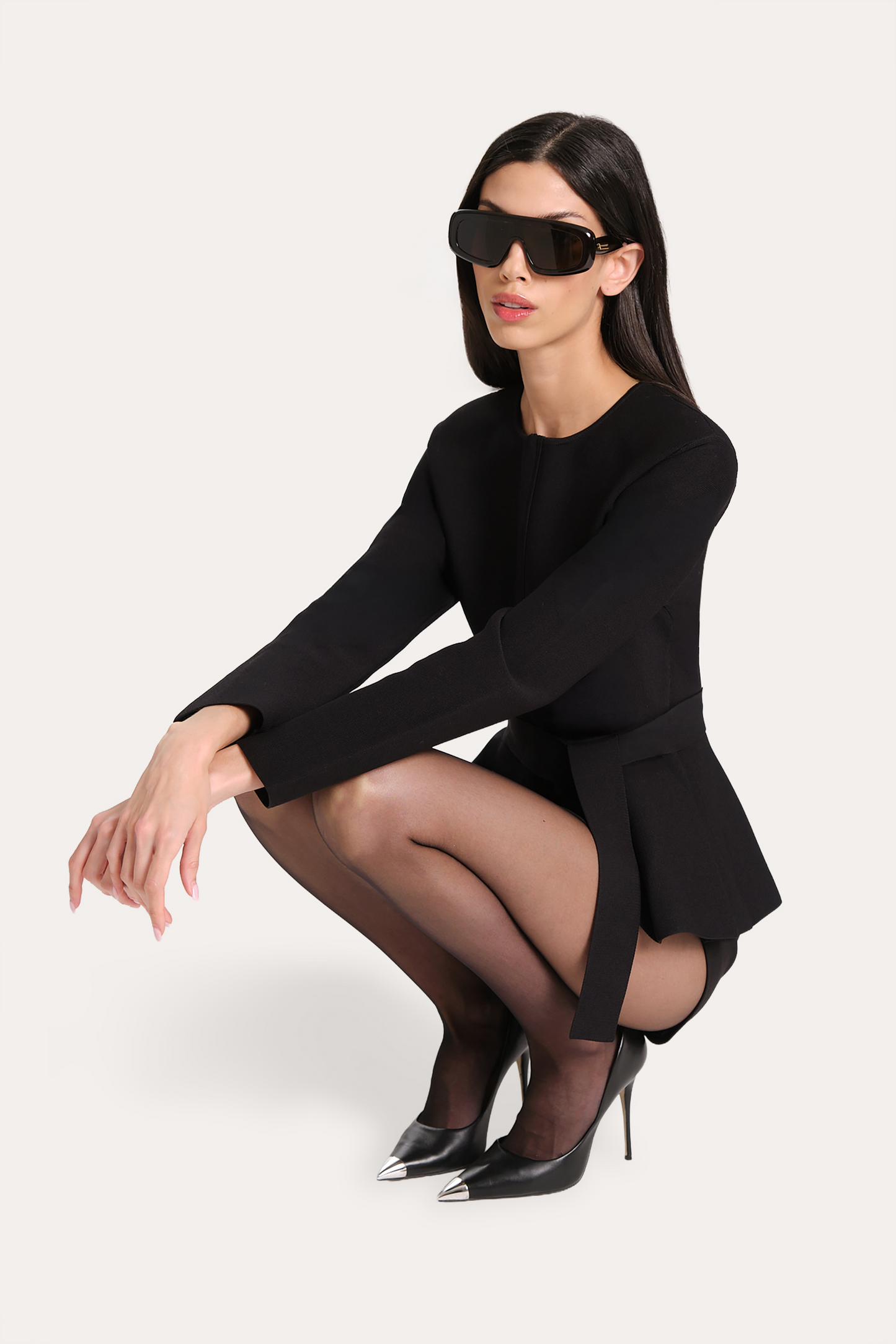 Blair Milano Sculpt Peplum Top