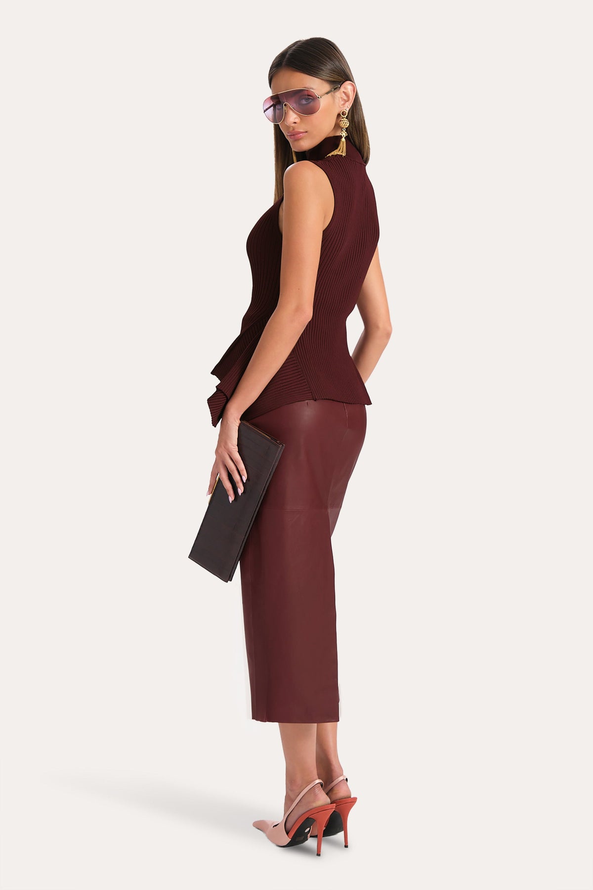 Francesca Rib Sweater Top